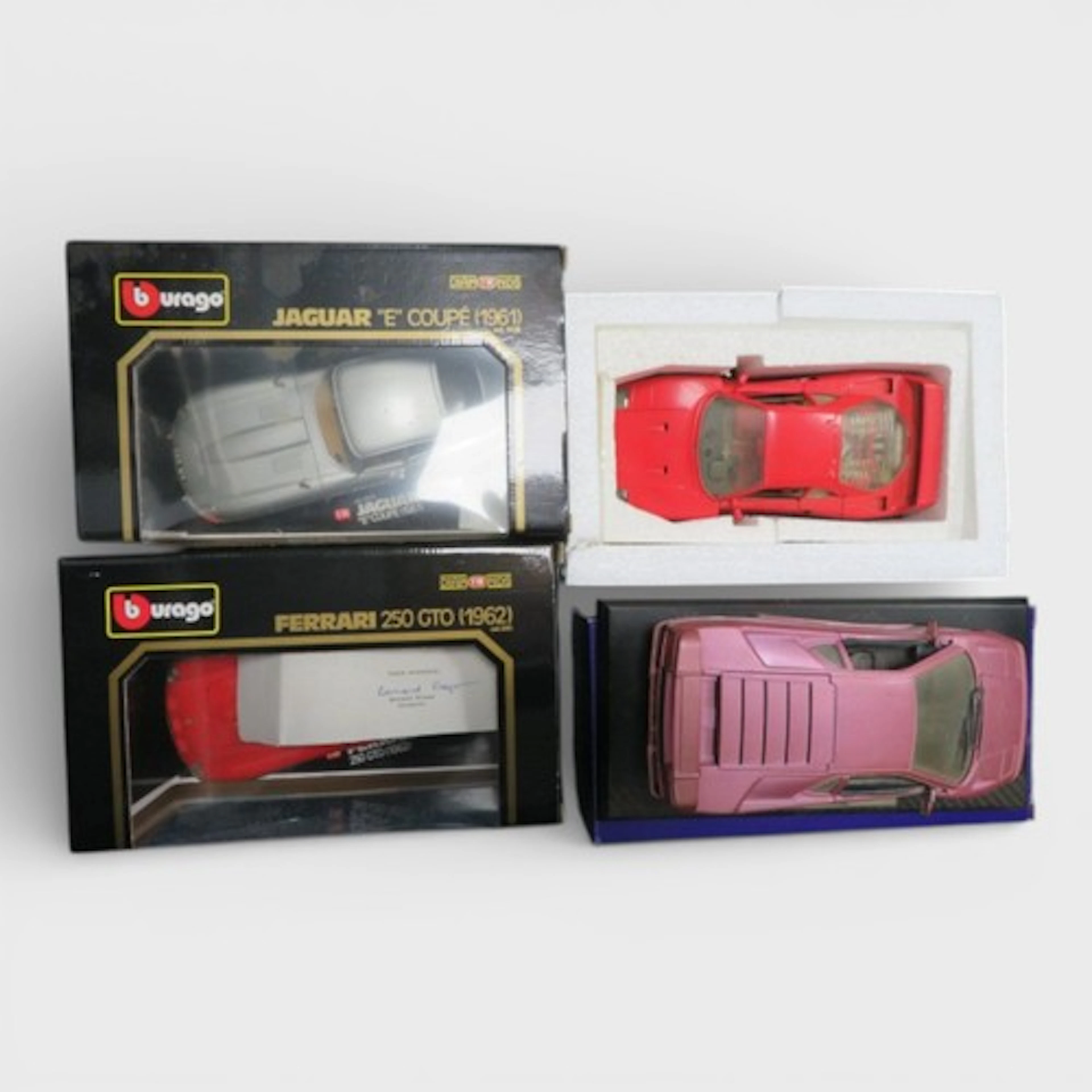1/18th scale diecast, with Crestley Collection Ferrari F40 (...