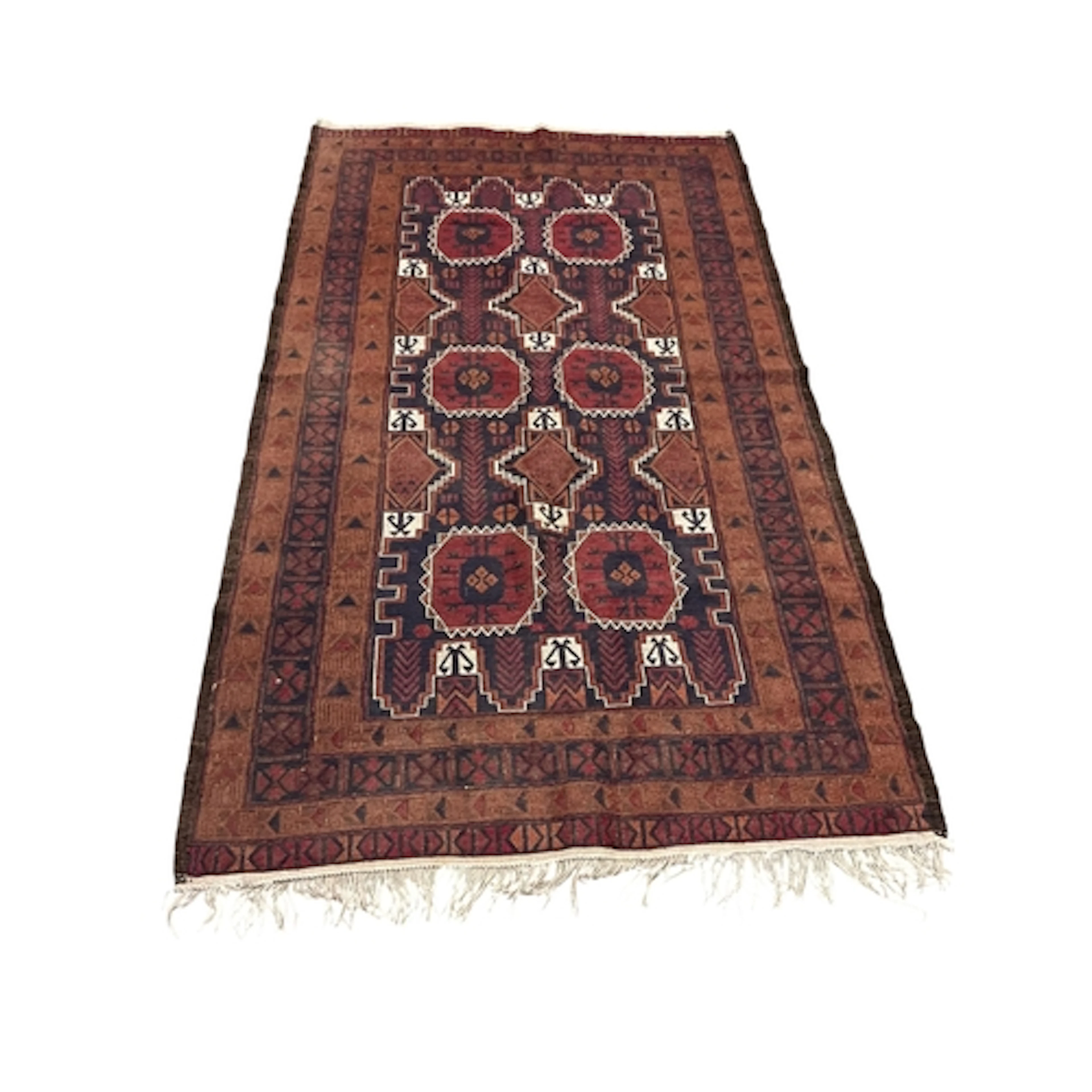 An Afghan Soumak rug, 205 x 118cm