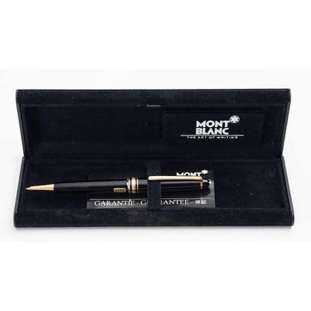 A Montblanc Meisterstuck propelling pencil. Serial number EB...