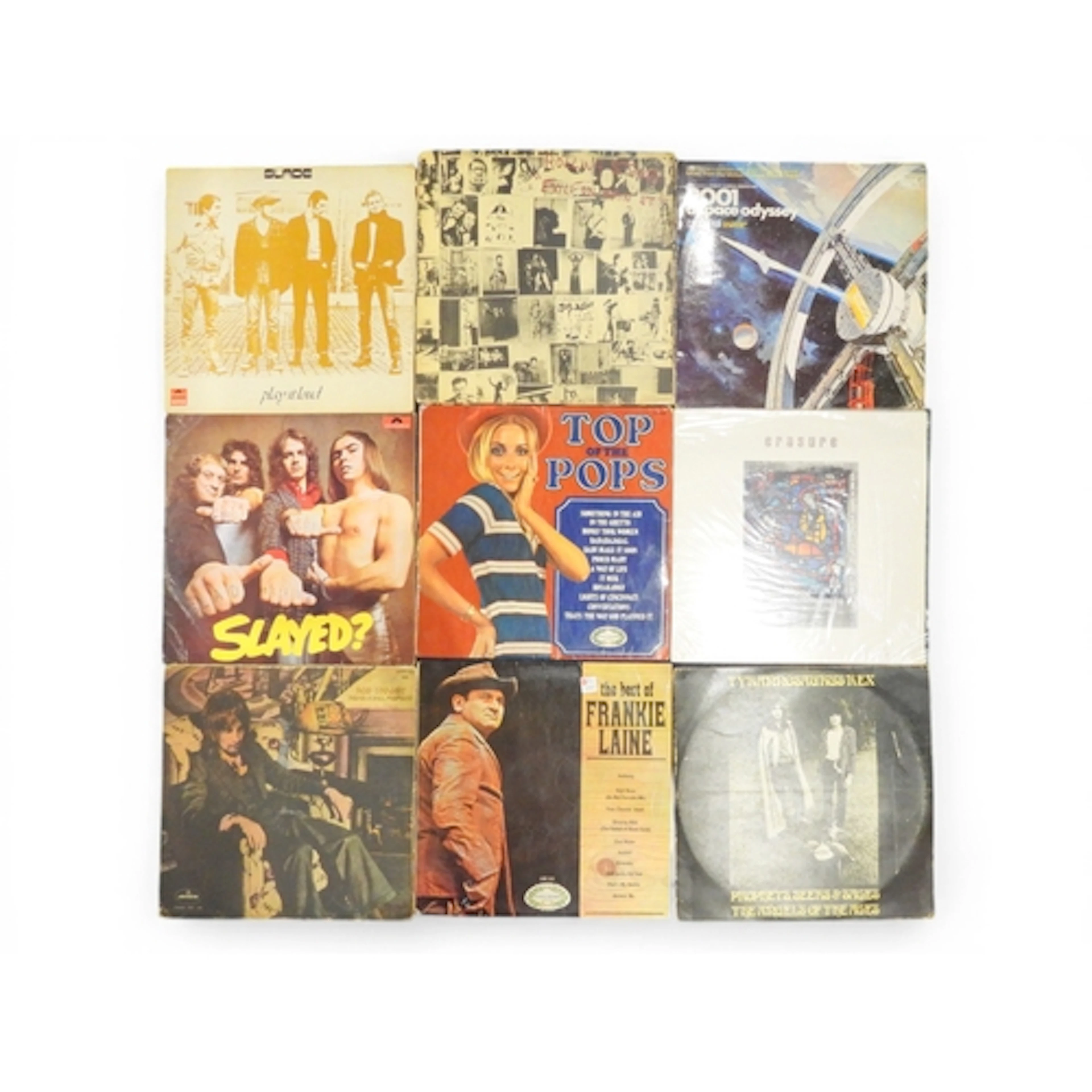 POP/ROCK/COUNTRY/SOUNDTRACK - Two Boxes of mixed 12" Vi...