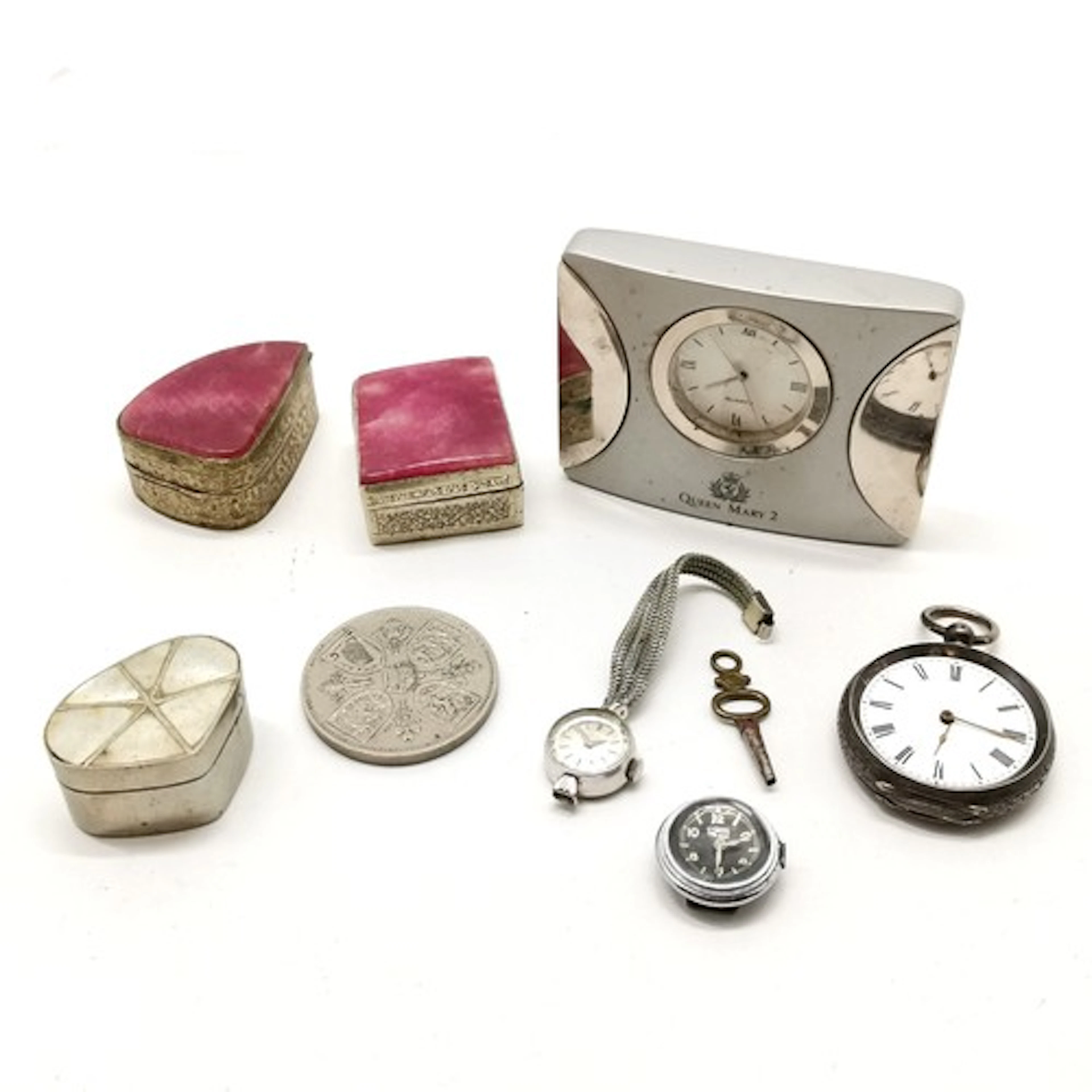 Cord manual wind watch clip - 2cm diameter t/w Favre-Leuba w...