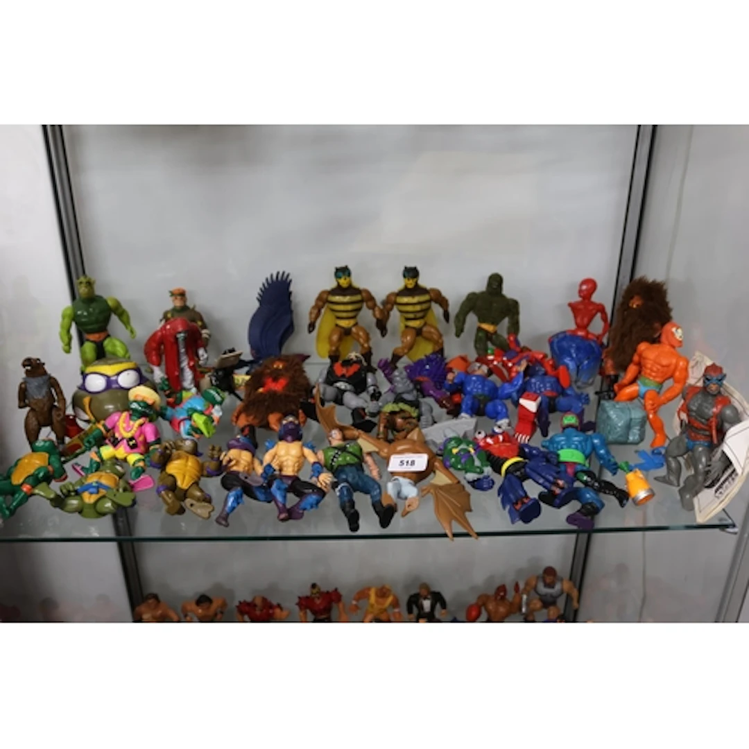 1990s and possibly later action figures to include The Teena...