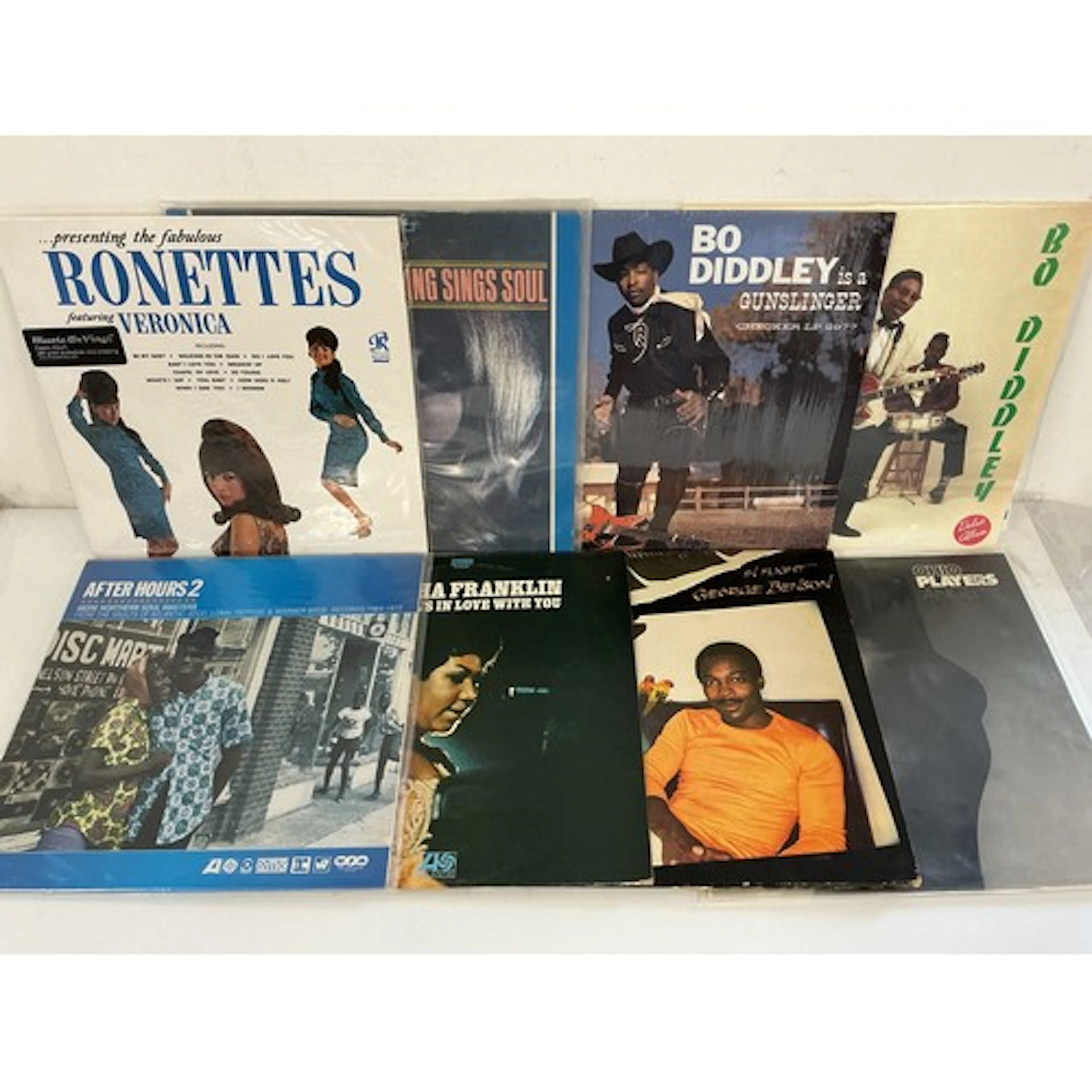 Sixteen soul and blues LPs and. 12” singles by various artis...