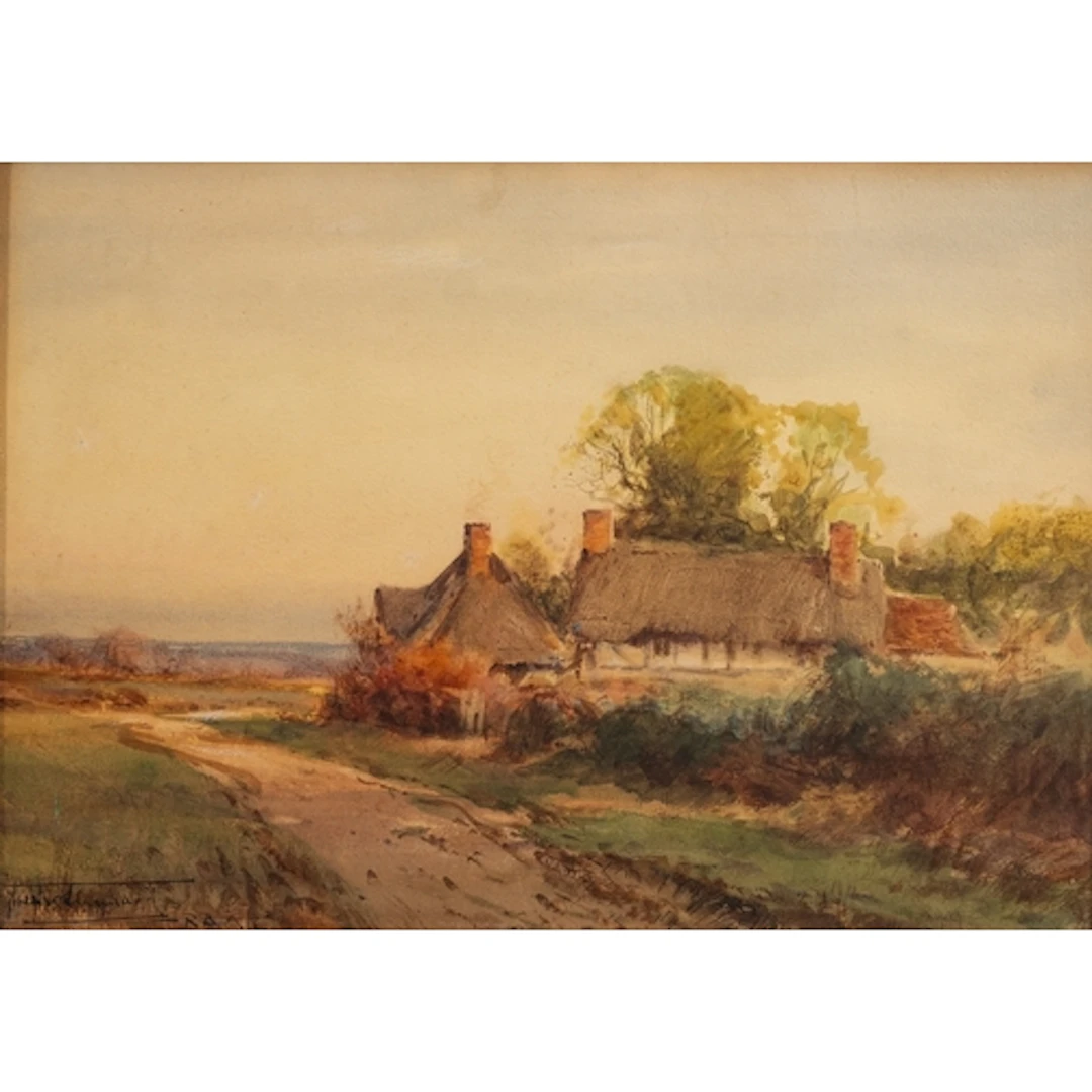 Henry John Sylvester Stannard (British, 1870-1951) - A thatc...