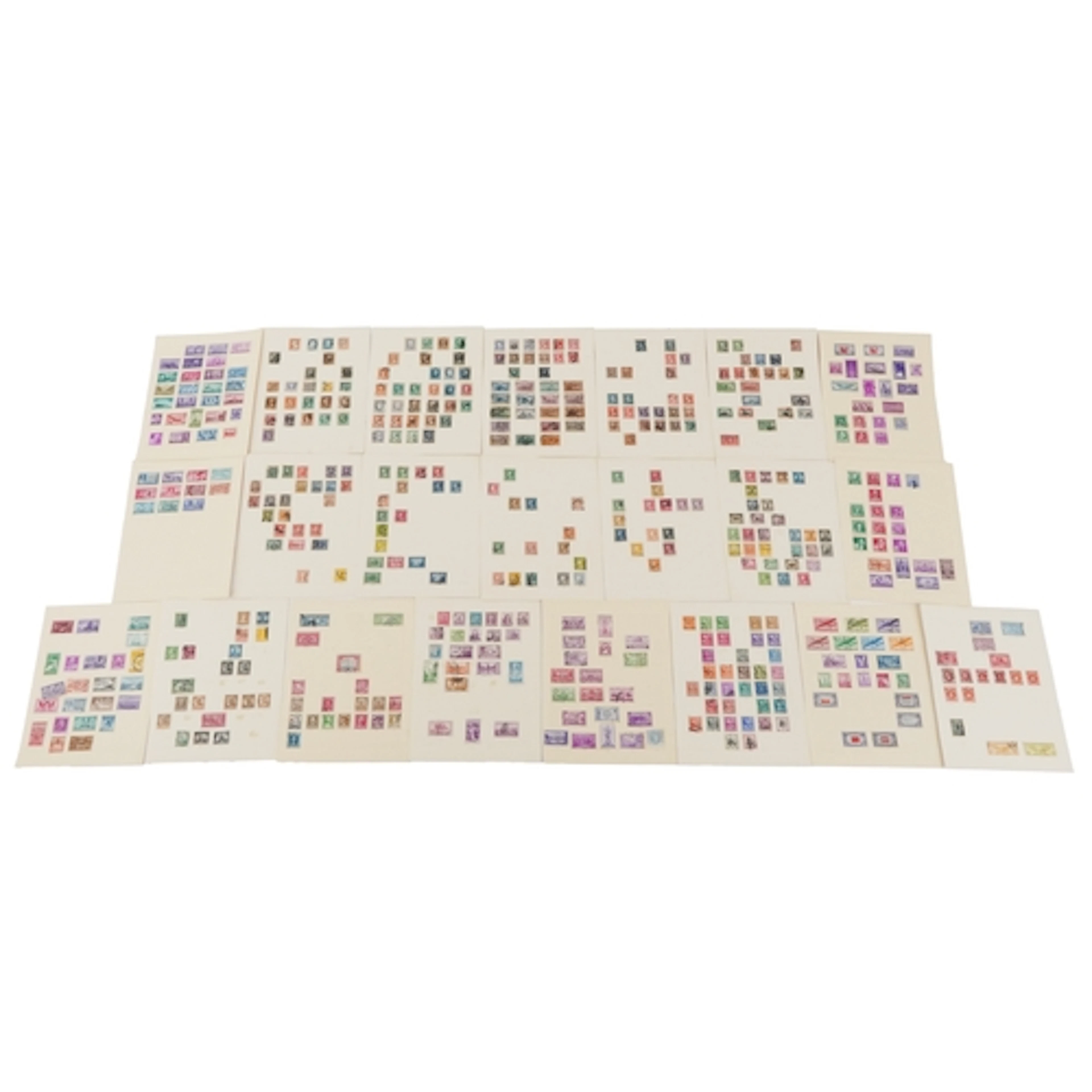 Large quantity of 19th century and later American stamps in ...