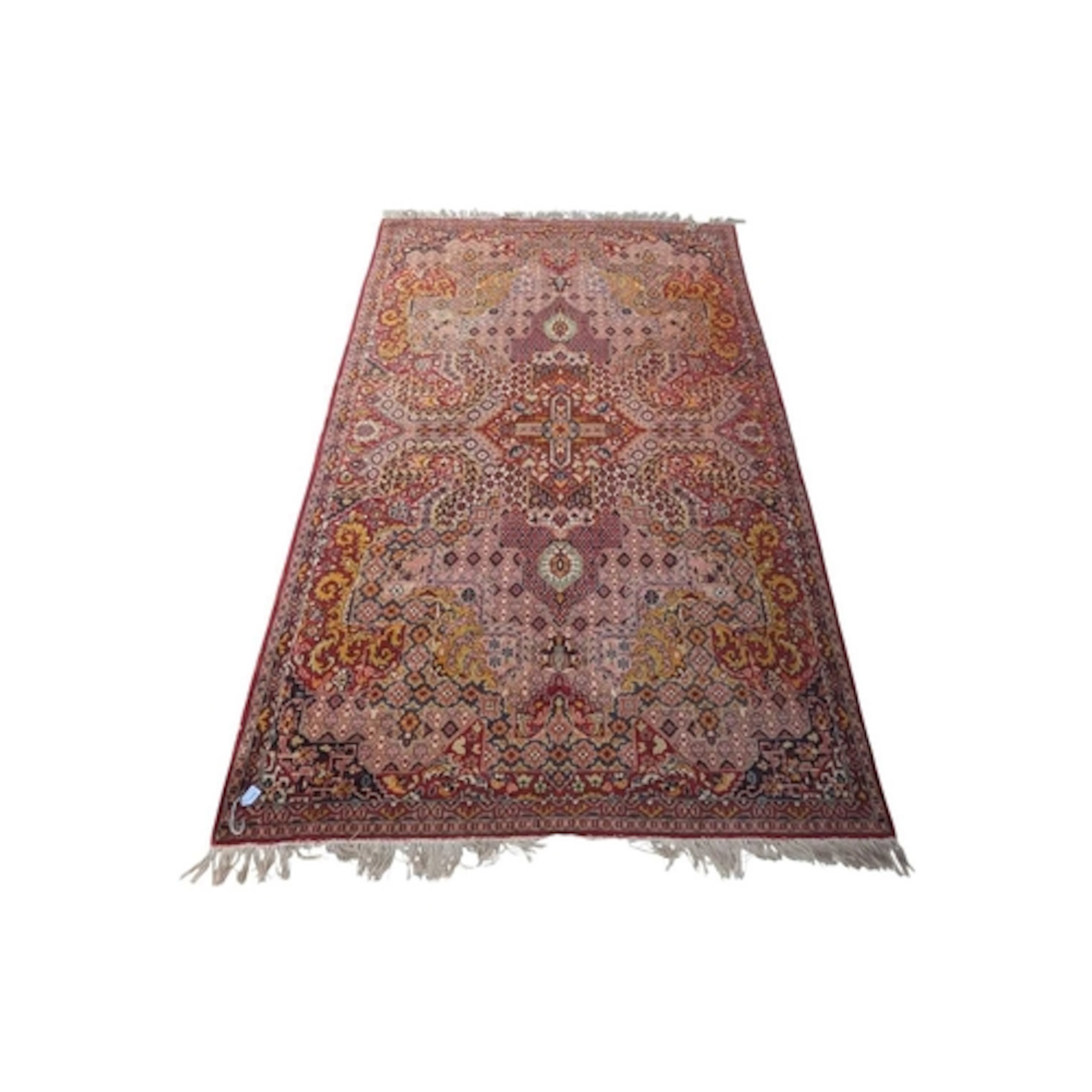 A karastan asian oriental style carpet floor rug. Having a s...