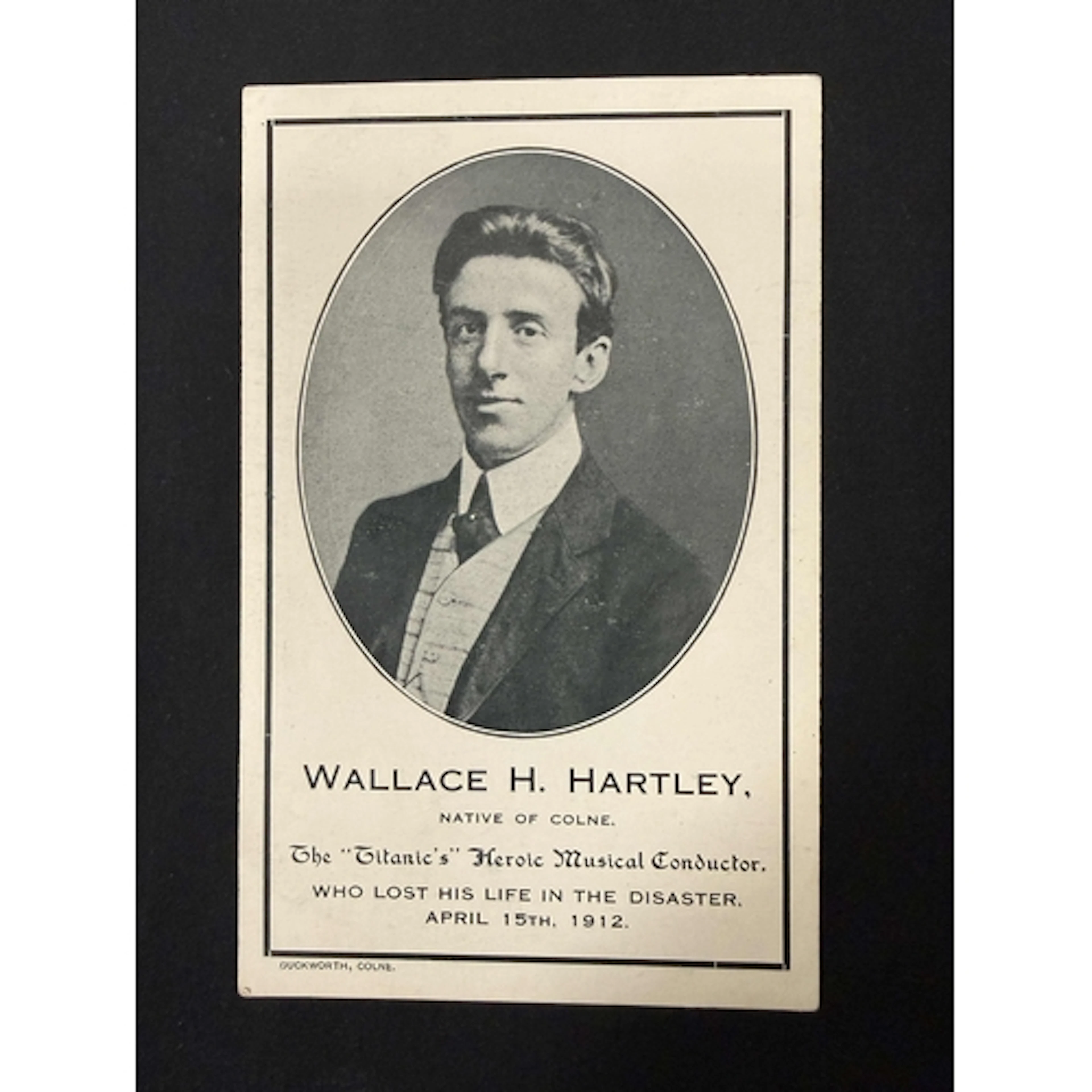 R.M.S. Titanic: R.M.S. Titanic: Rare Duckworth of Colne pos...