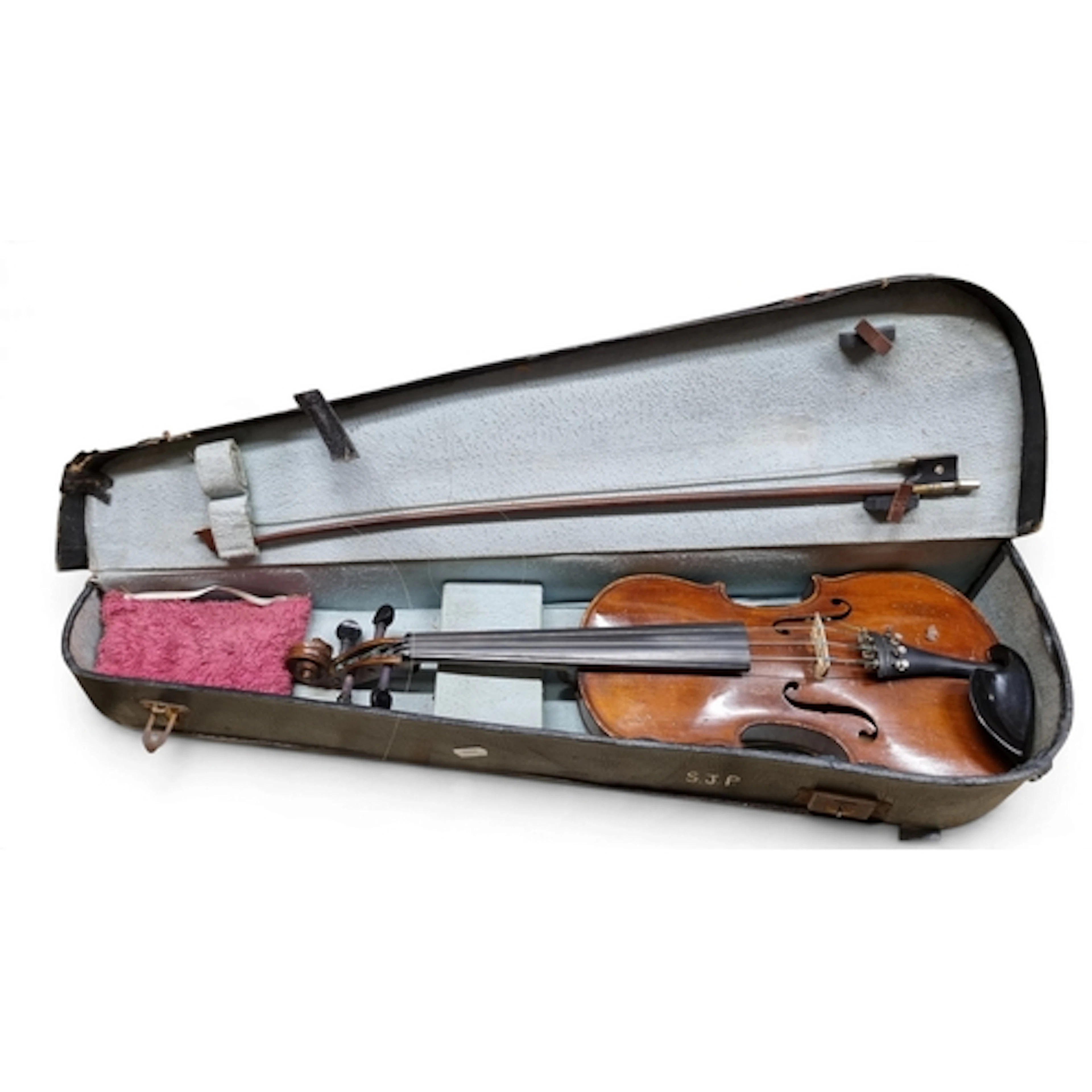 A good 3/4 size Violin either French or German along with a ...