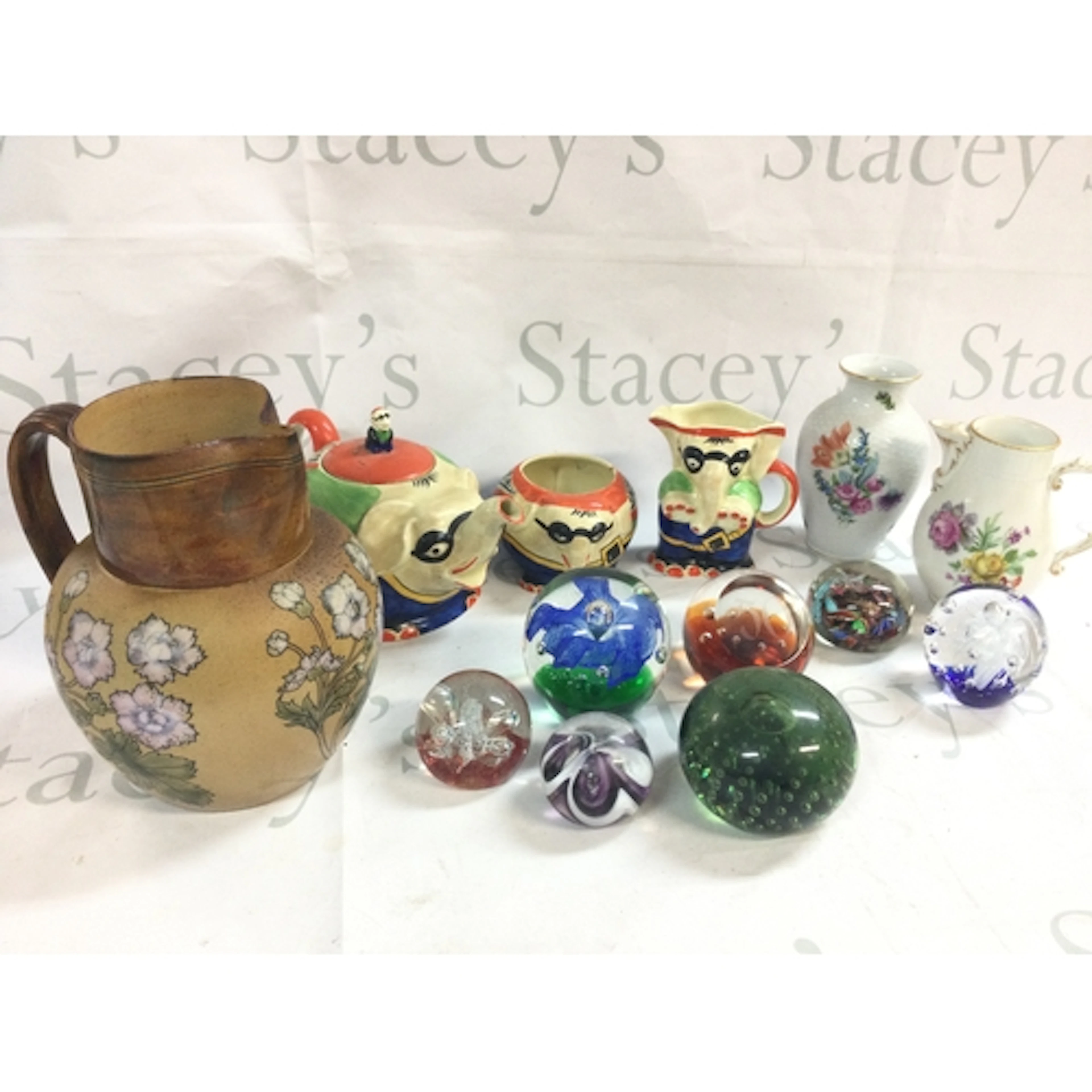 A large collection of ceramics including Royal Venton ware J...