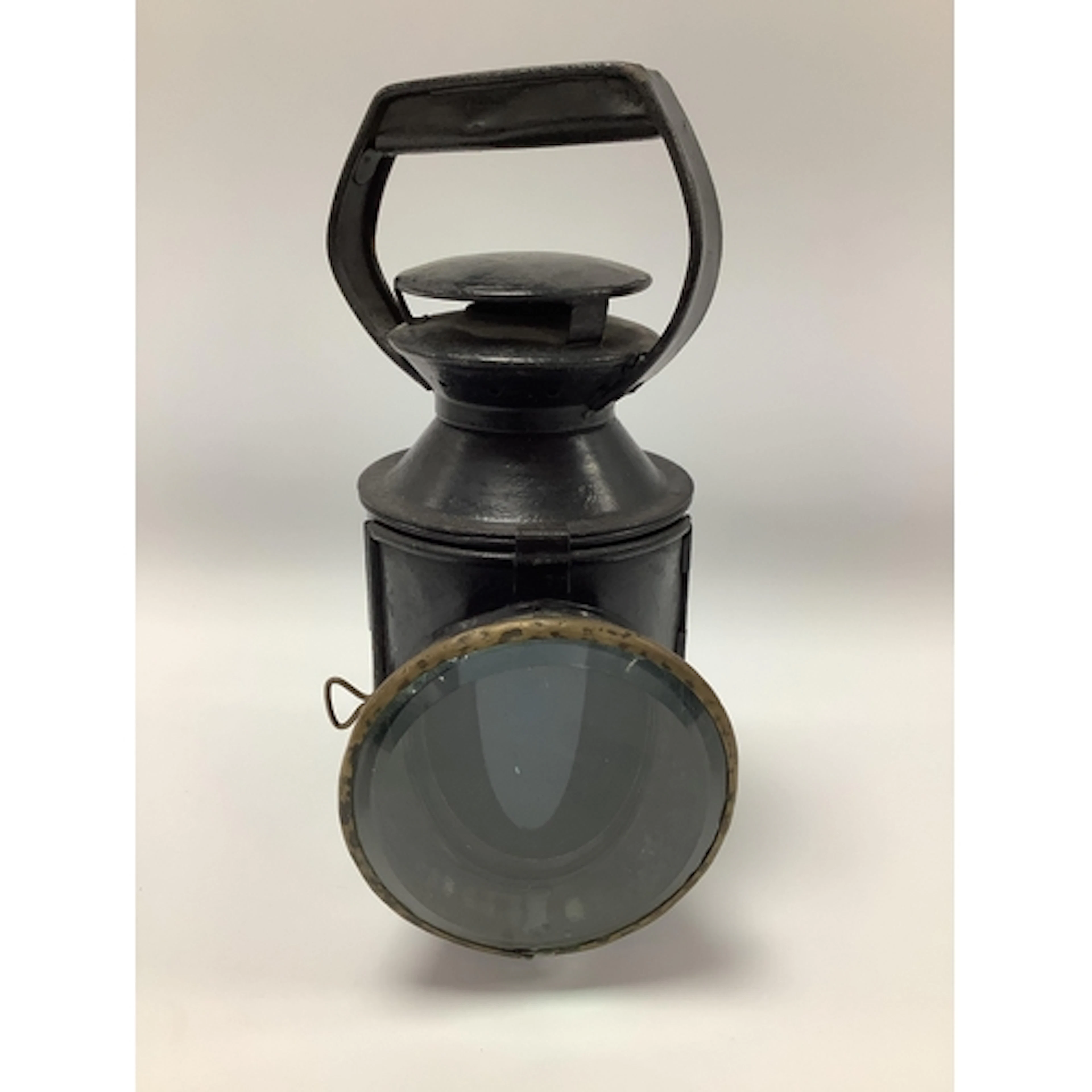Railwayana - a Tri-aspect Railway Lamp with oil burner, mark...