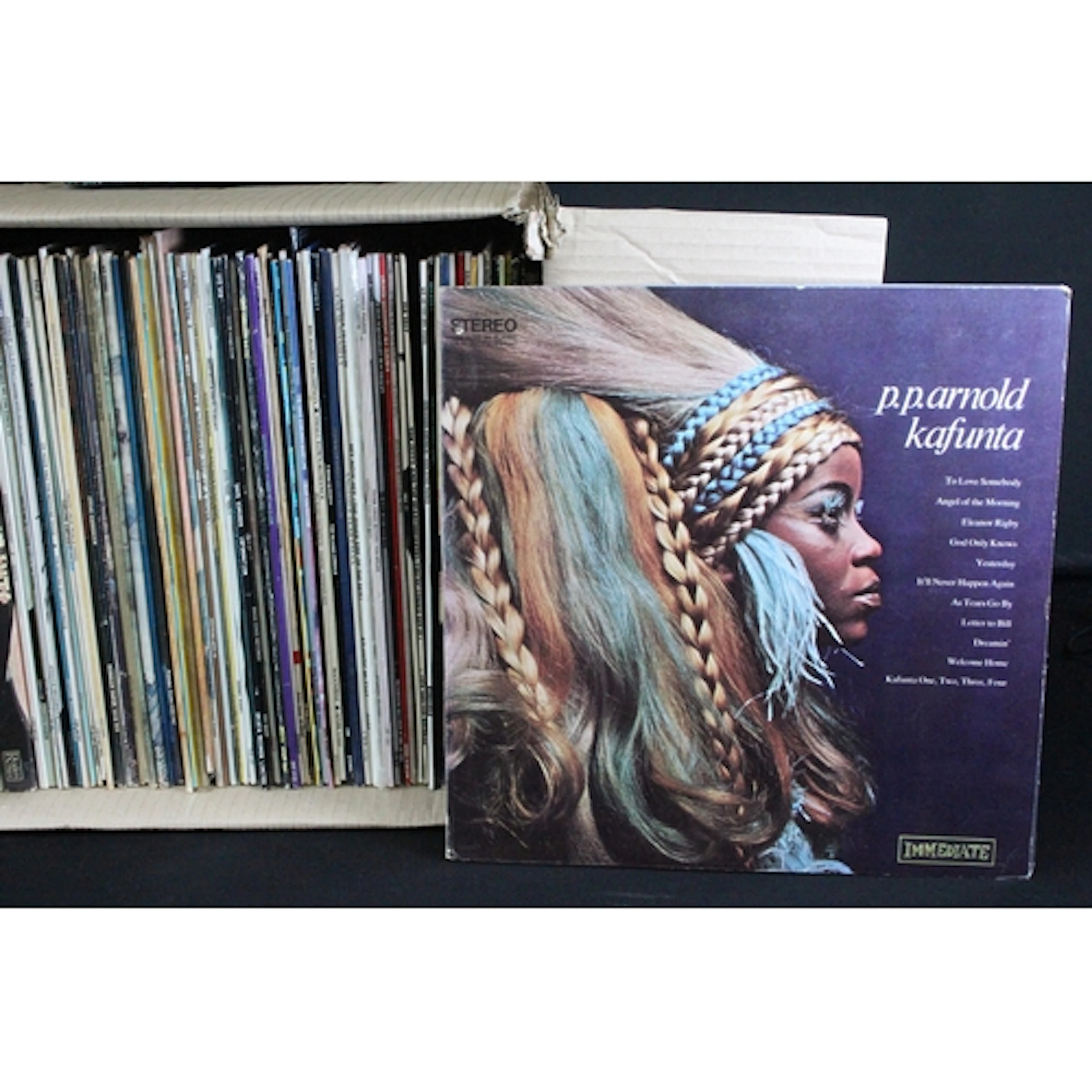 Vinyl - 80 Rock & Pop LPs, 1 box set, 12 12" and 4 10" to in...