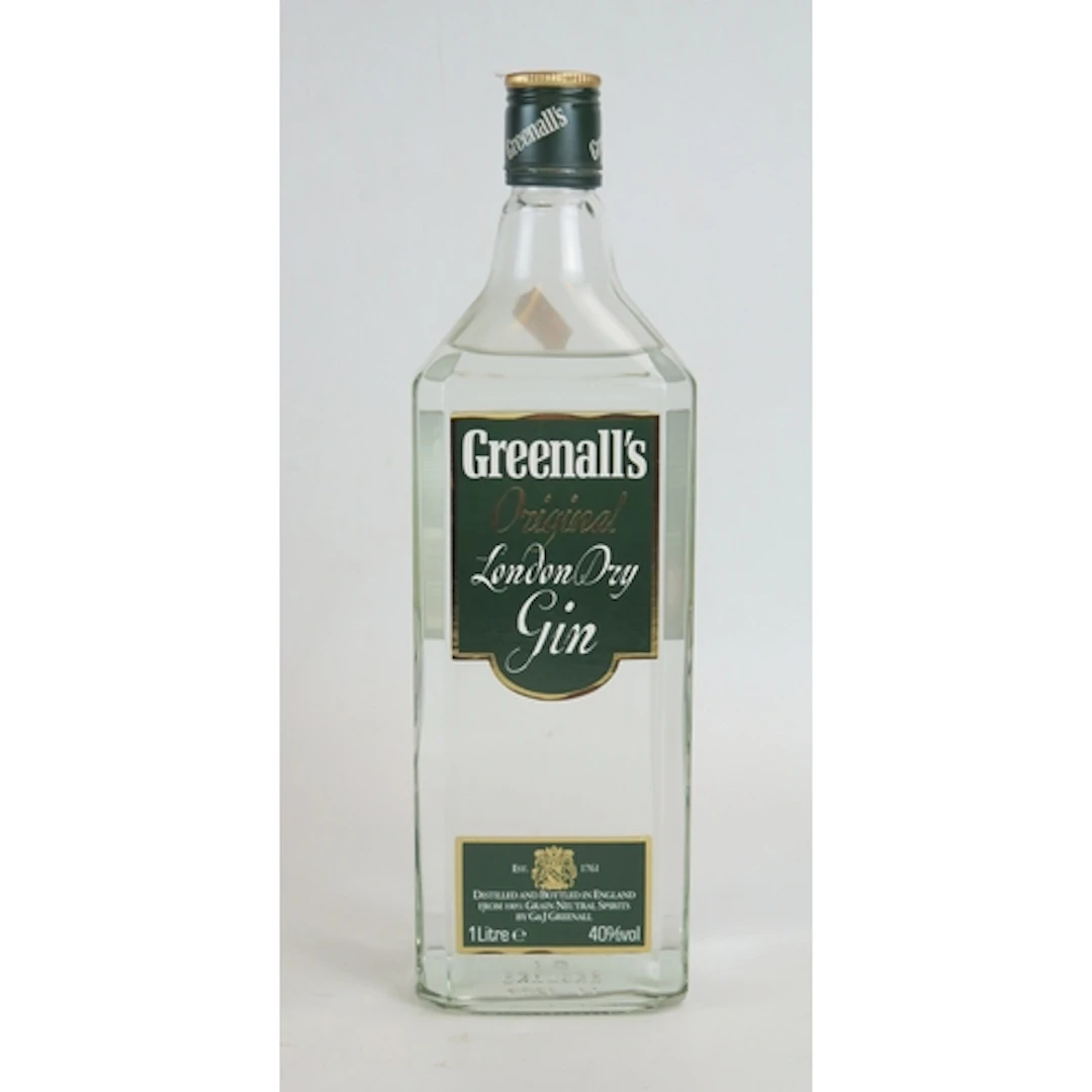 1 Litre bottle of Greenalls London dry Gin. ALCOHOL IS SOLD...