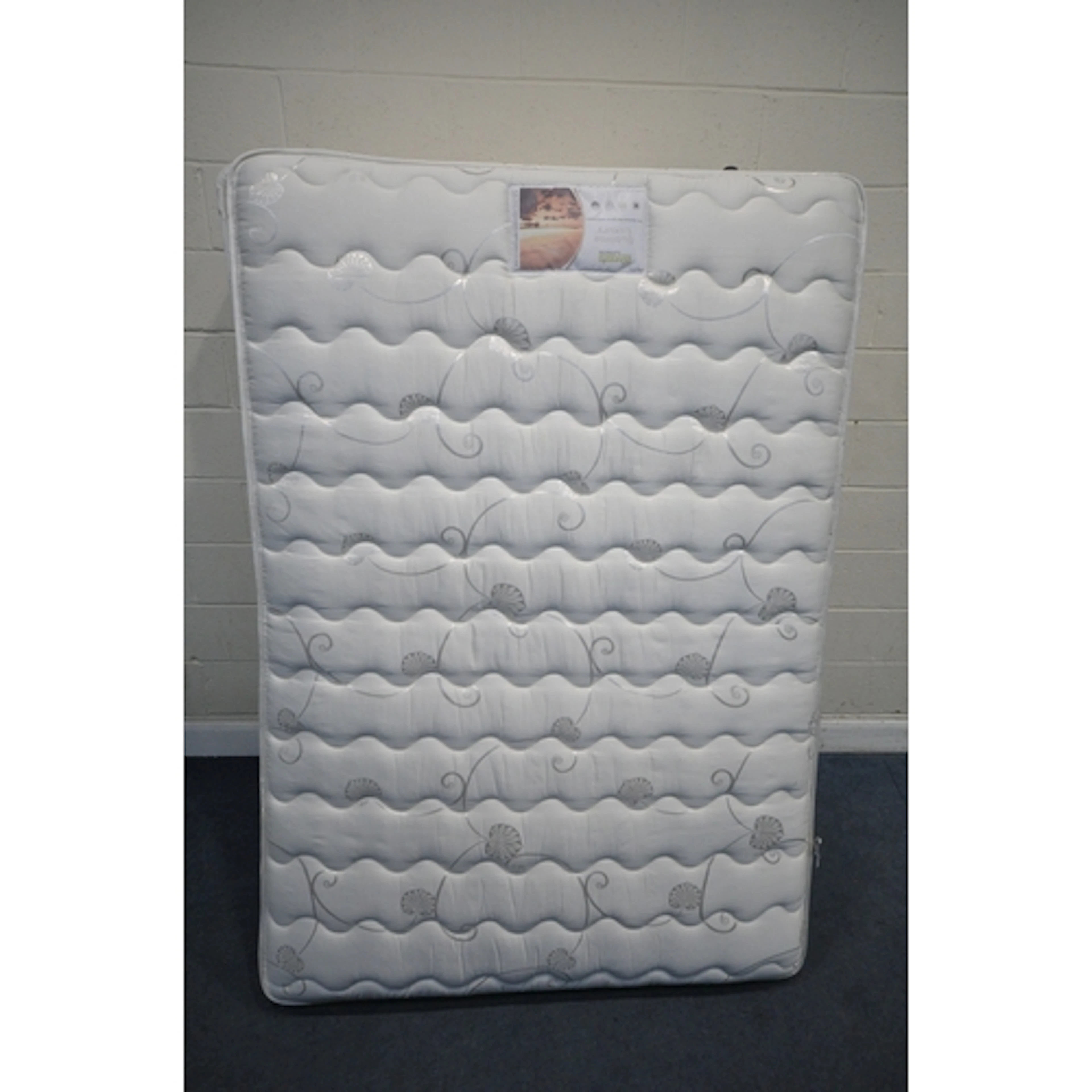 A MYER'S SUBLIME LUXURY 4FT6 DIVAN BED AND MATTRESS, with a ...