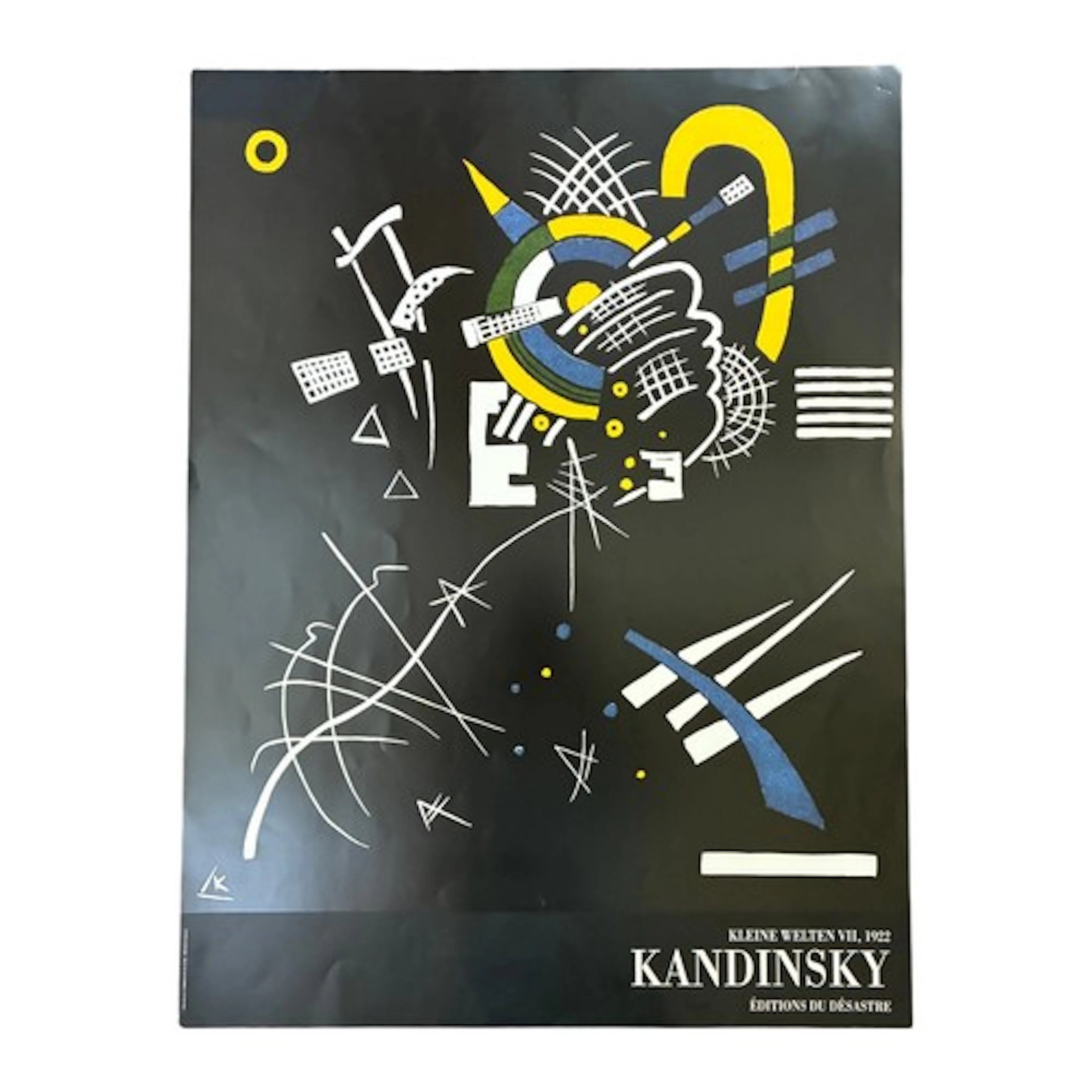 Wassily Kandinsky Poster - 'Kleine Welten VII 1922', 80 x 60...