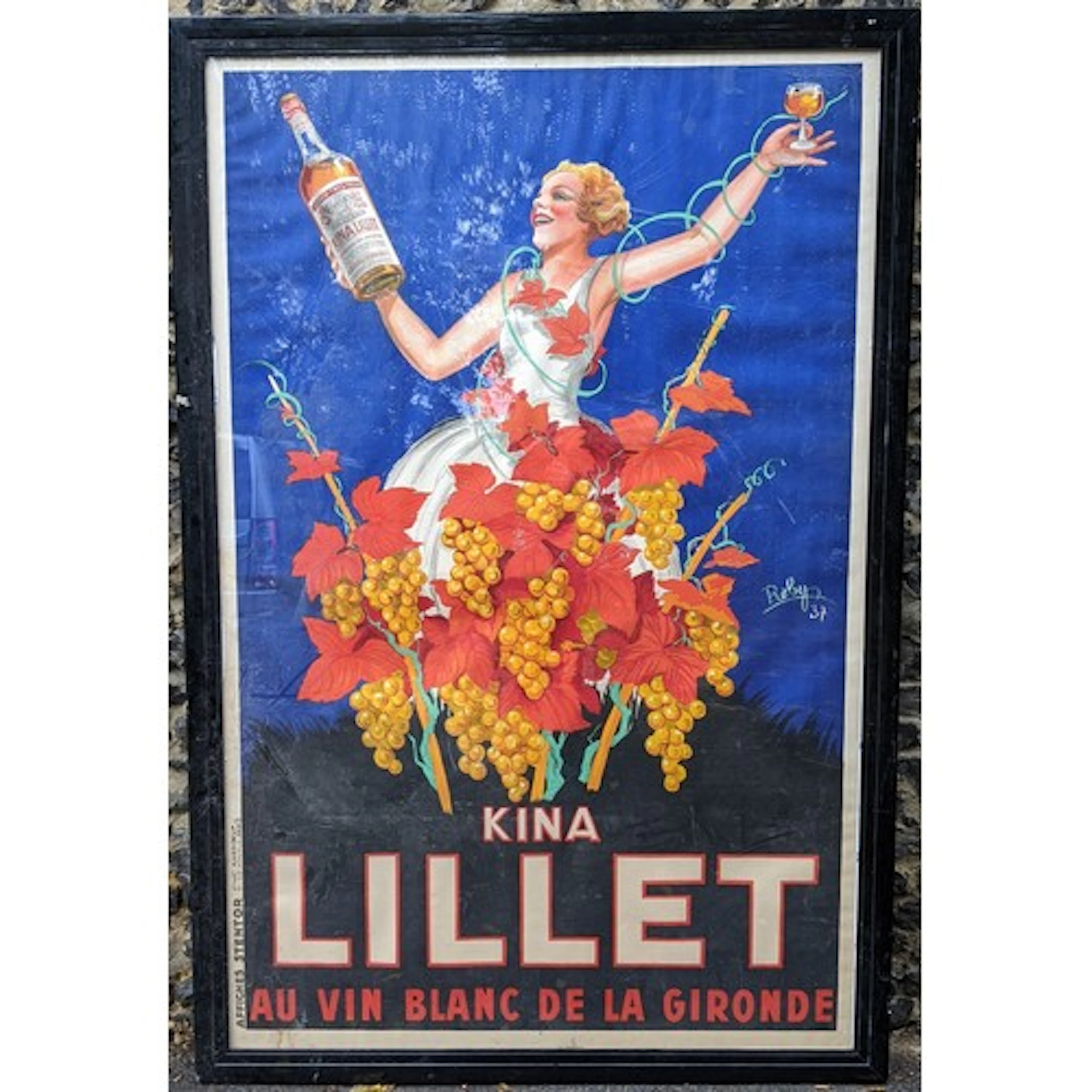 Robys (Robert Wolff - born 1916) A 1937 large advertising li...