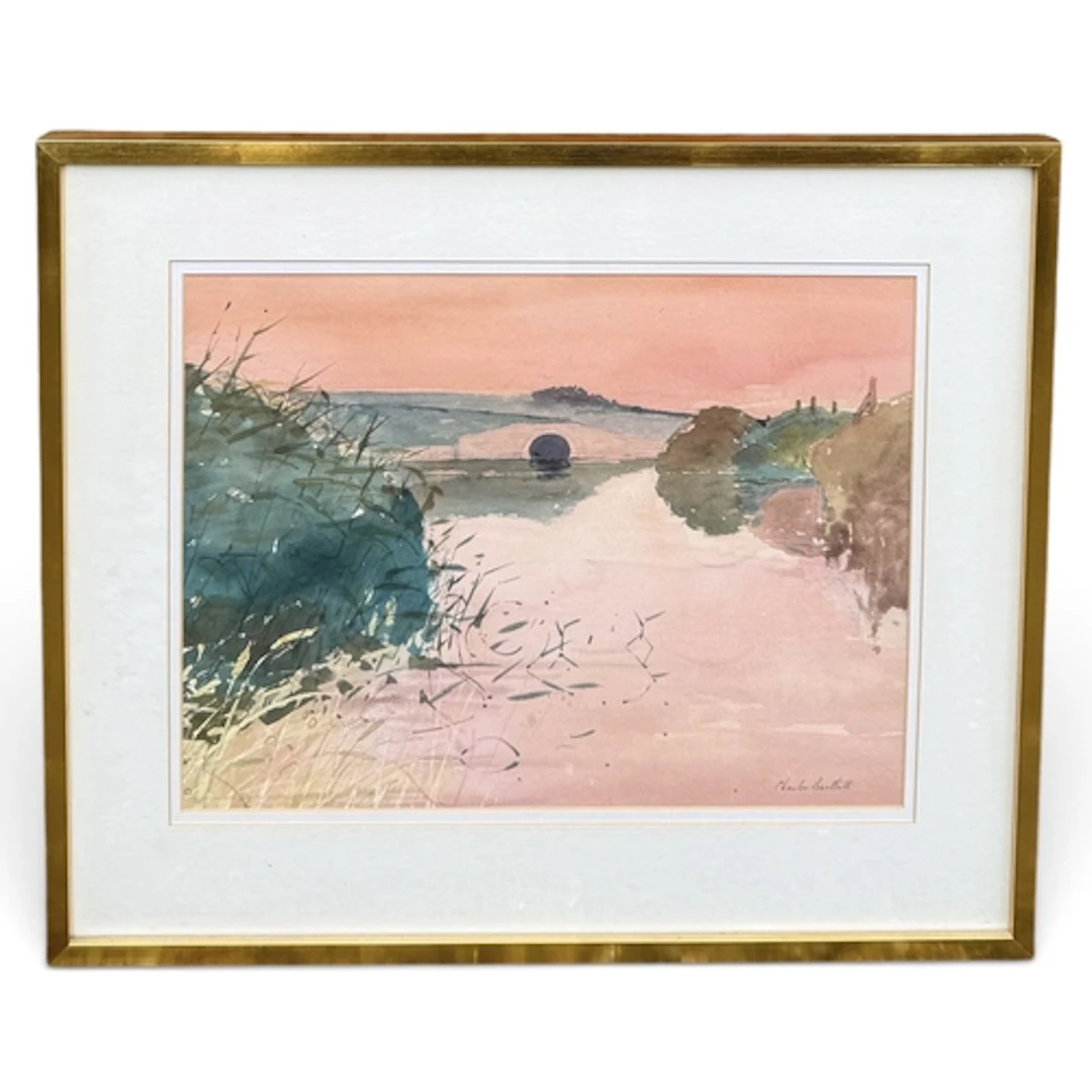 CHARLES BARTLETT (BRITISH 1921-2014): SUMMER EVENING, SUFFOL...
