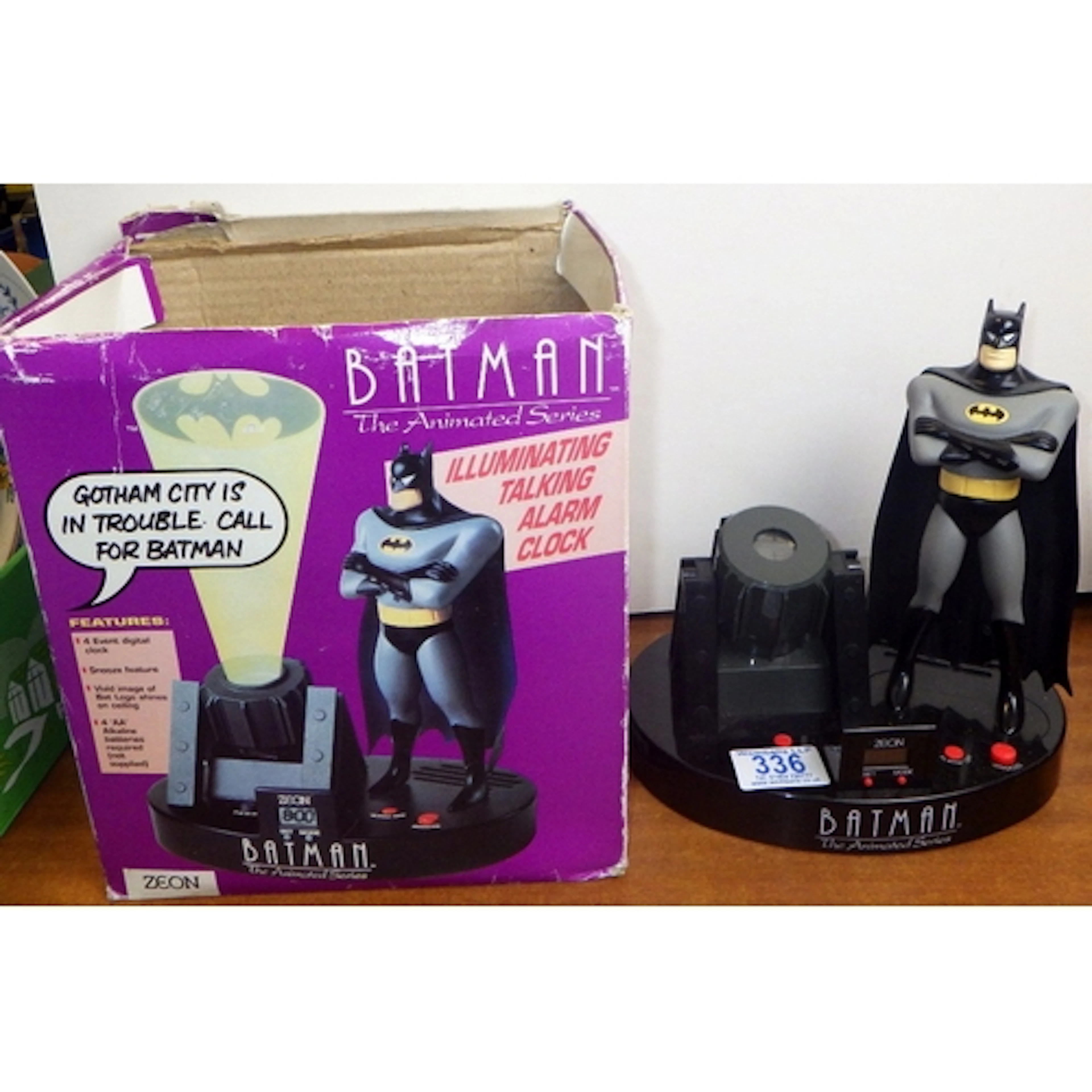A Batman alarm clock