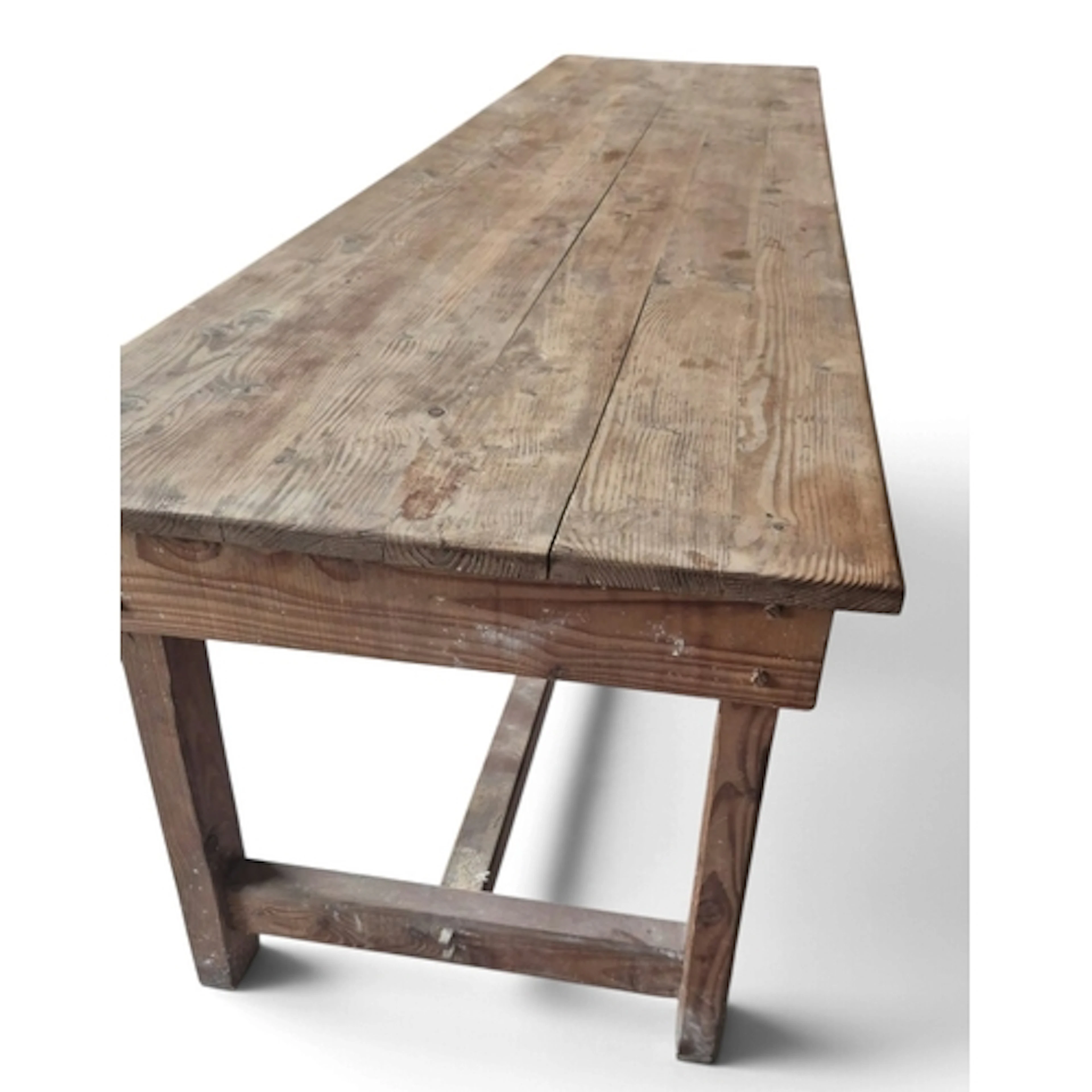 An exceptionally long 19th Century or later Pitch Pine Kitch...