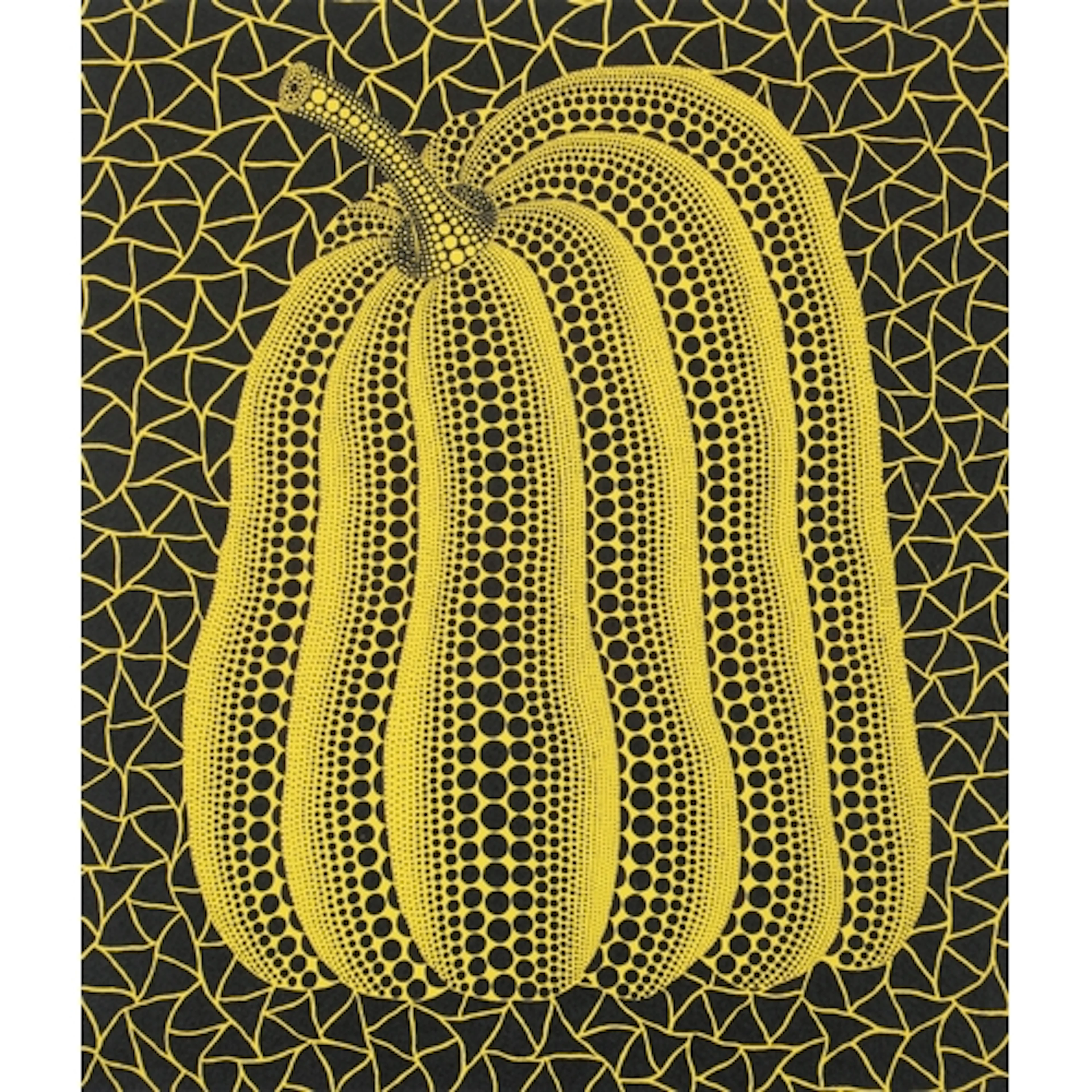 Yayoi Kusama (Japanese, b. 1929) 'Pumpkin (Yellow)' numbere...