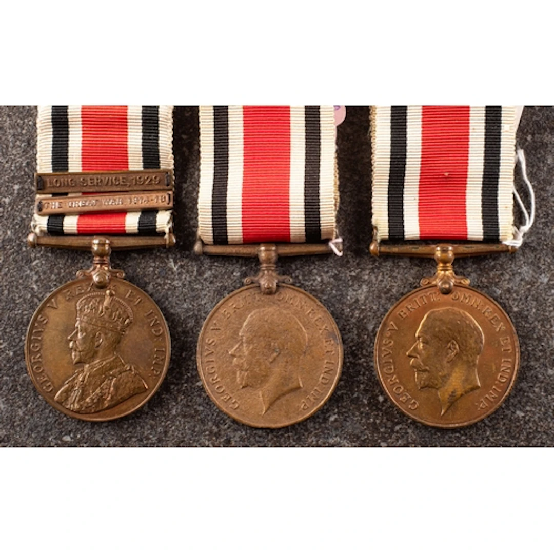 Three George V Special Constabulary Long Service Medals. 'Wa...