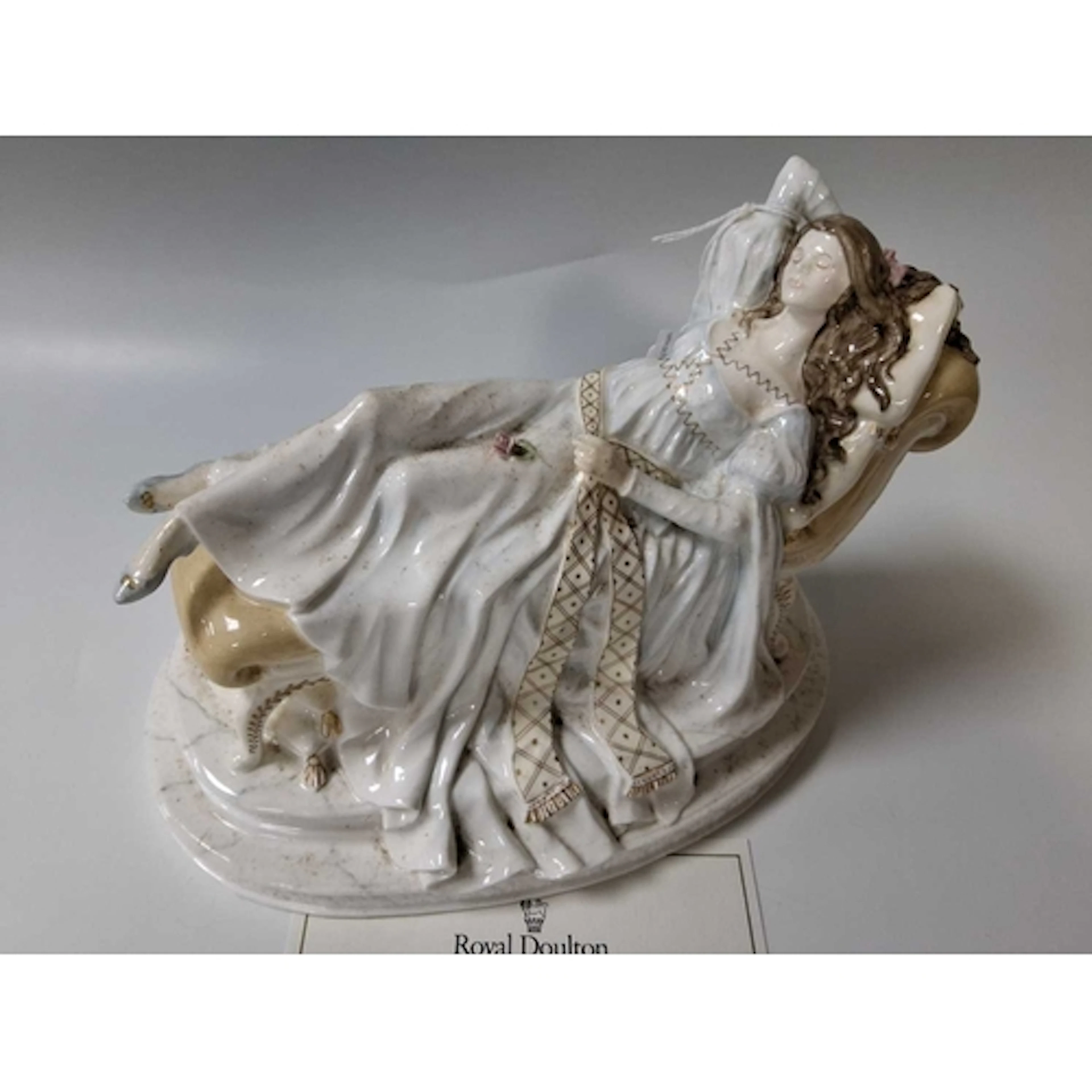A LIMITED EDITION PORCELAIN FIGURE OF 'SLEEPING BEAUTY' (HN4...