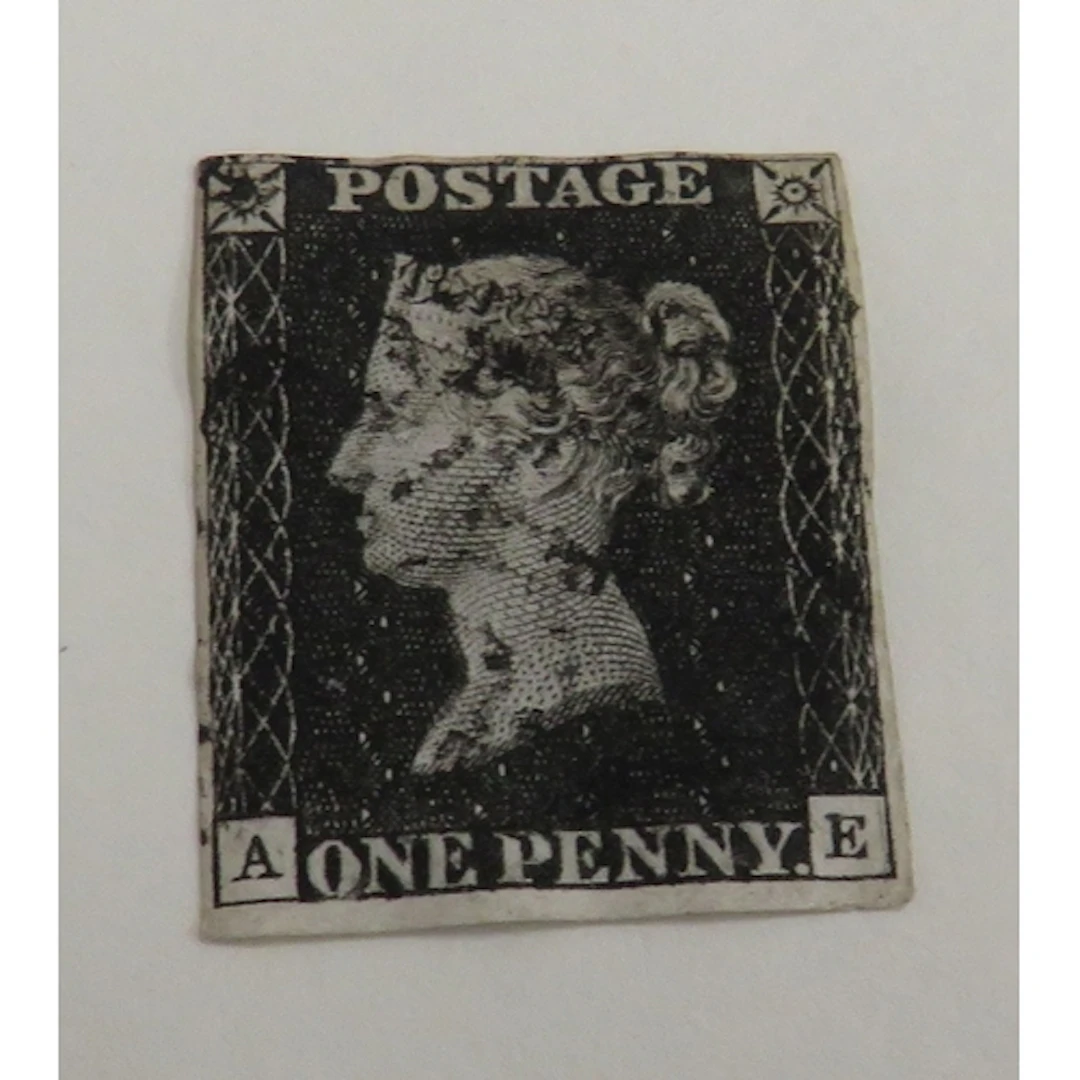 Stamps: GB SG2 Close 4 Margin Good Used
