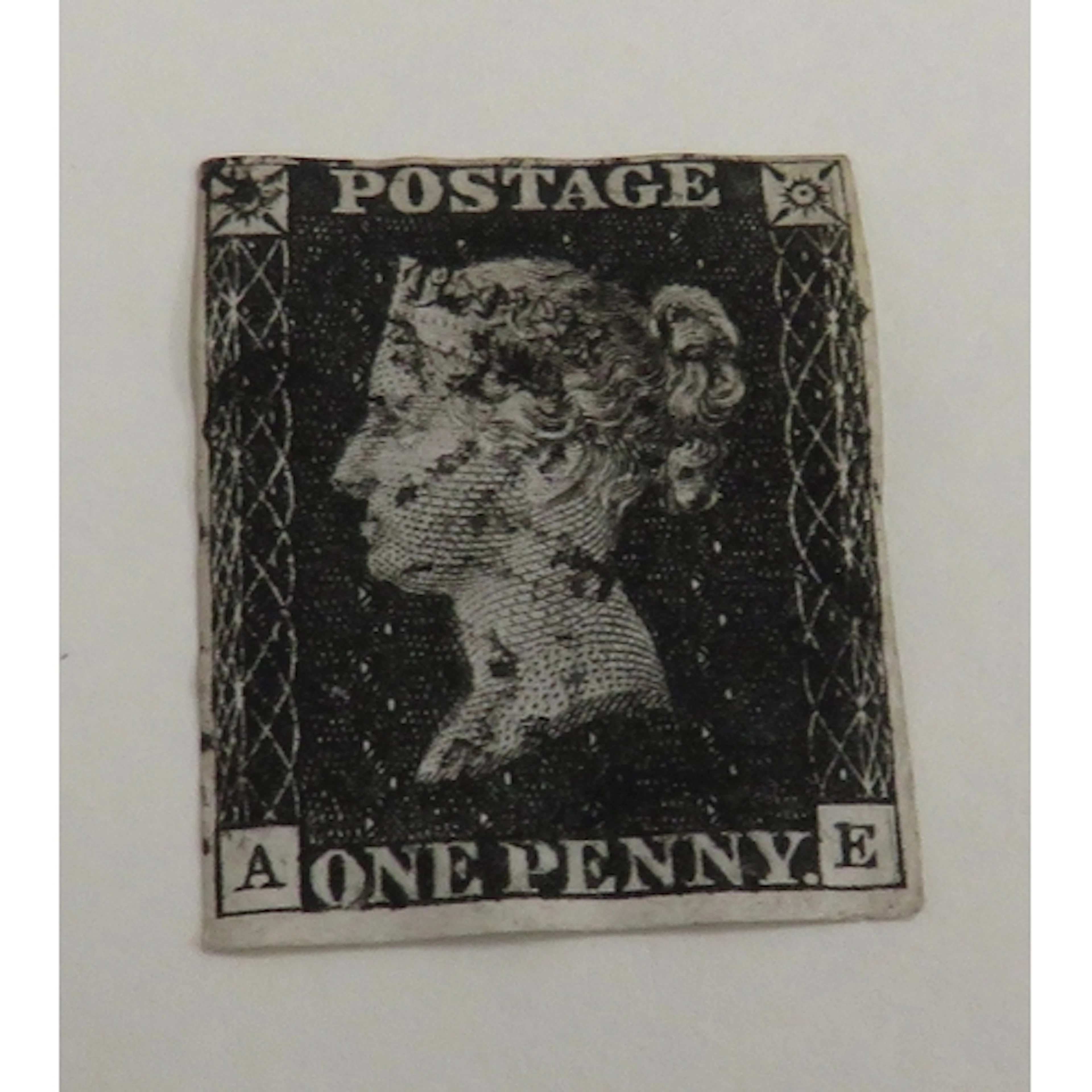 Stamps: GB SG2 Close 4 Margin Good Used