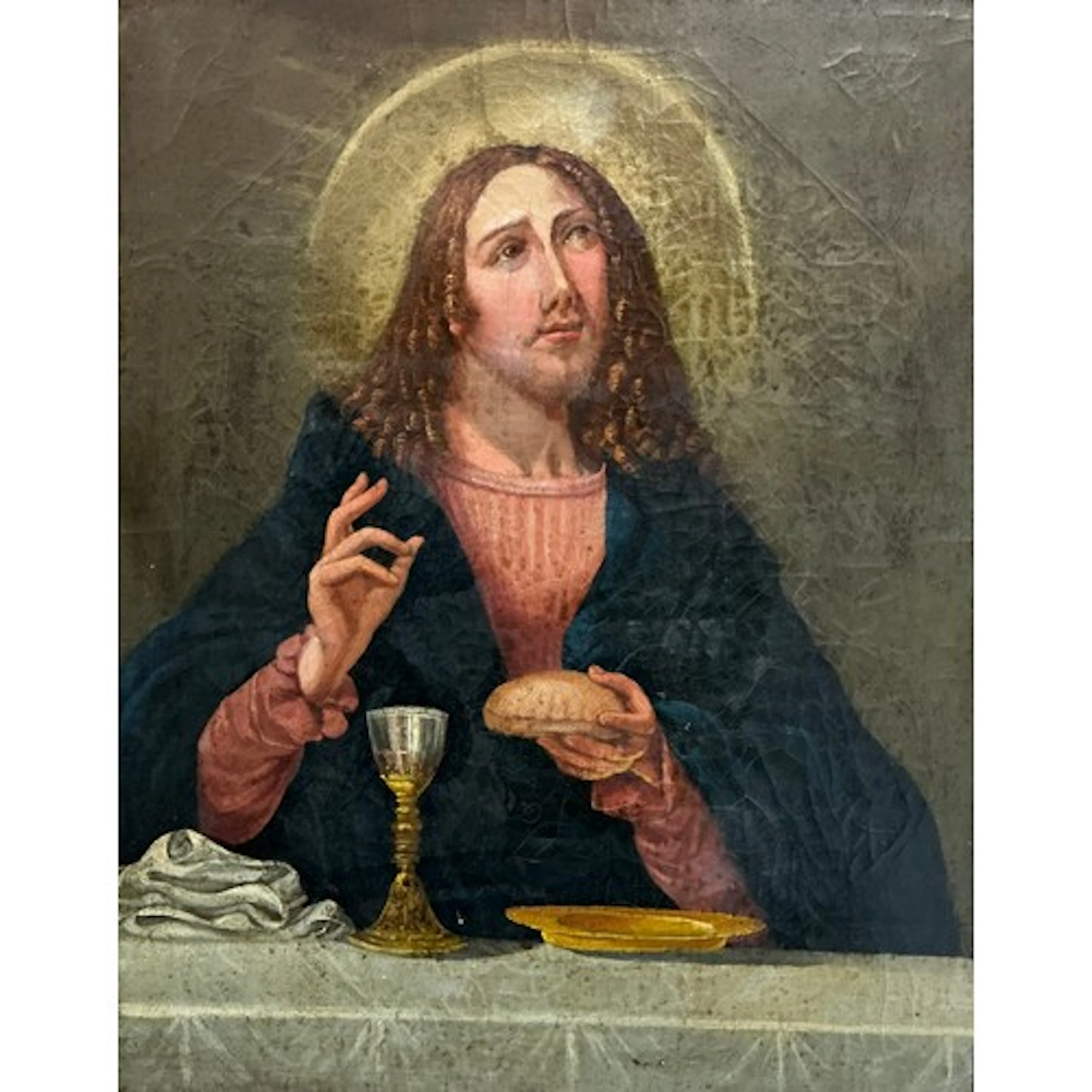 Italian School (18th/19th century) Christ Blessing the Bread...