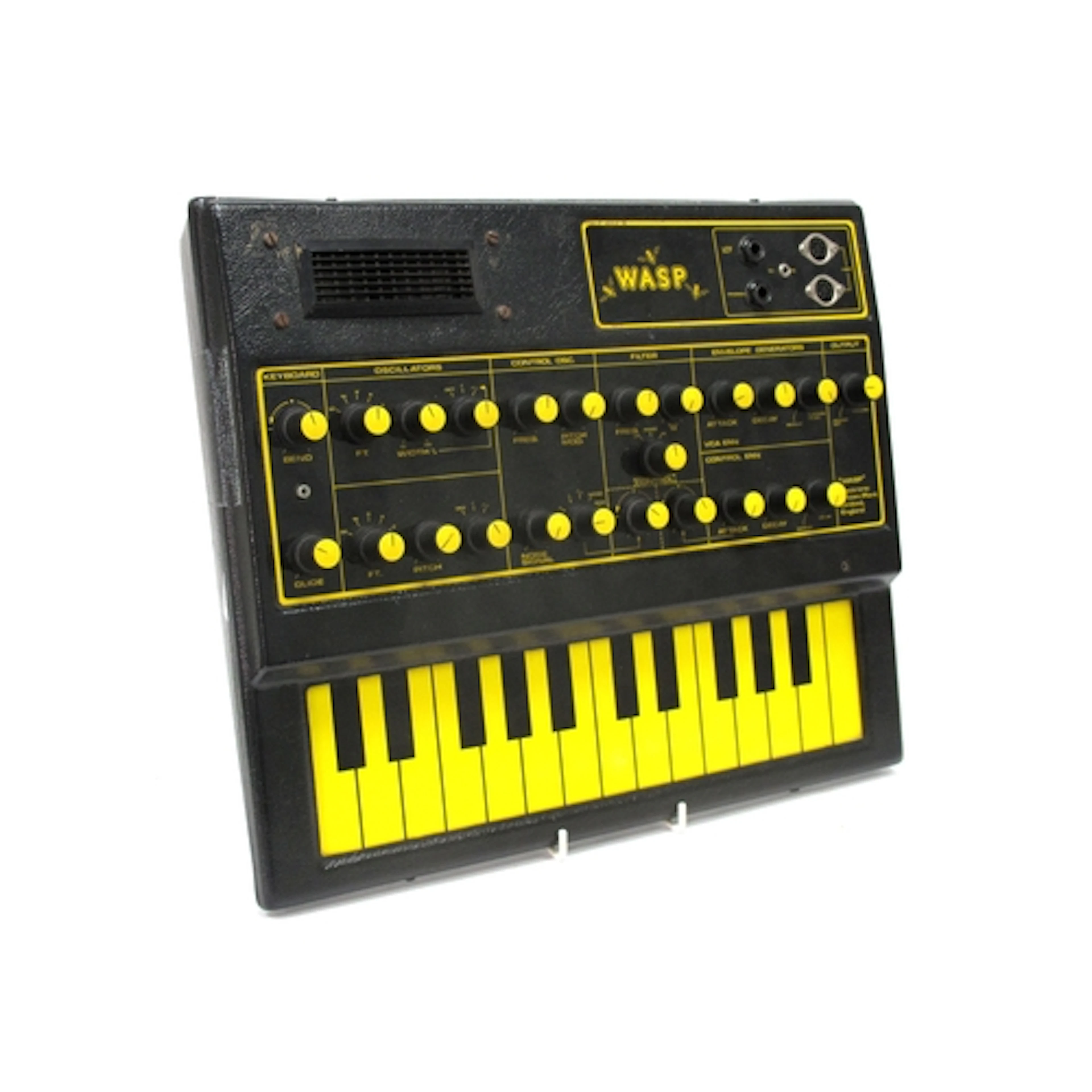 A rare, analogue 25 Key WASP Monosynth Synthesiser by Electr...