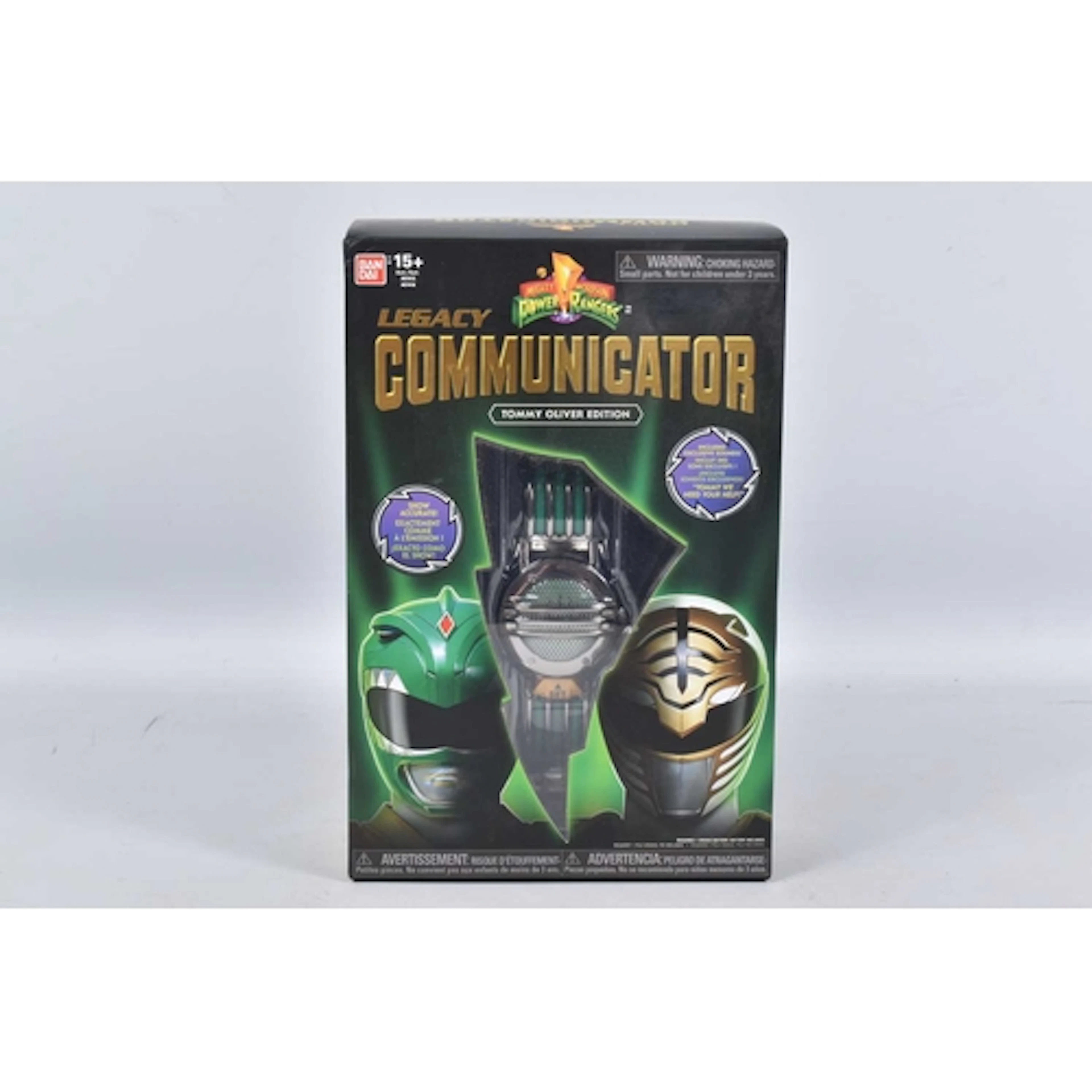 A BOXED BANDAI MIGHT MORPHIN POWER RANGERS LEGACY COMMUNICAT...