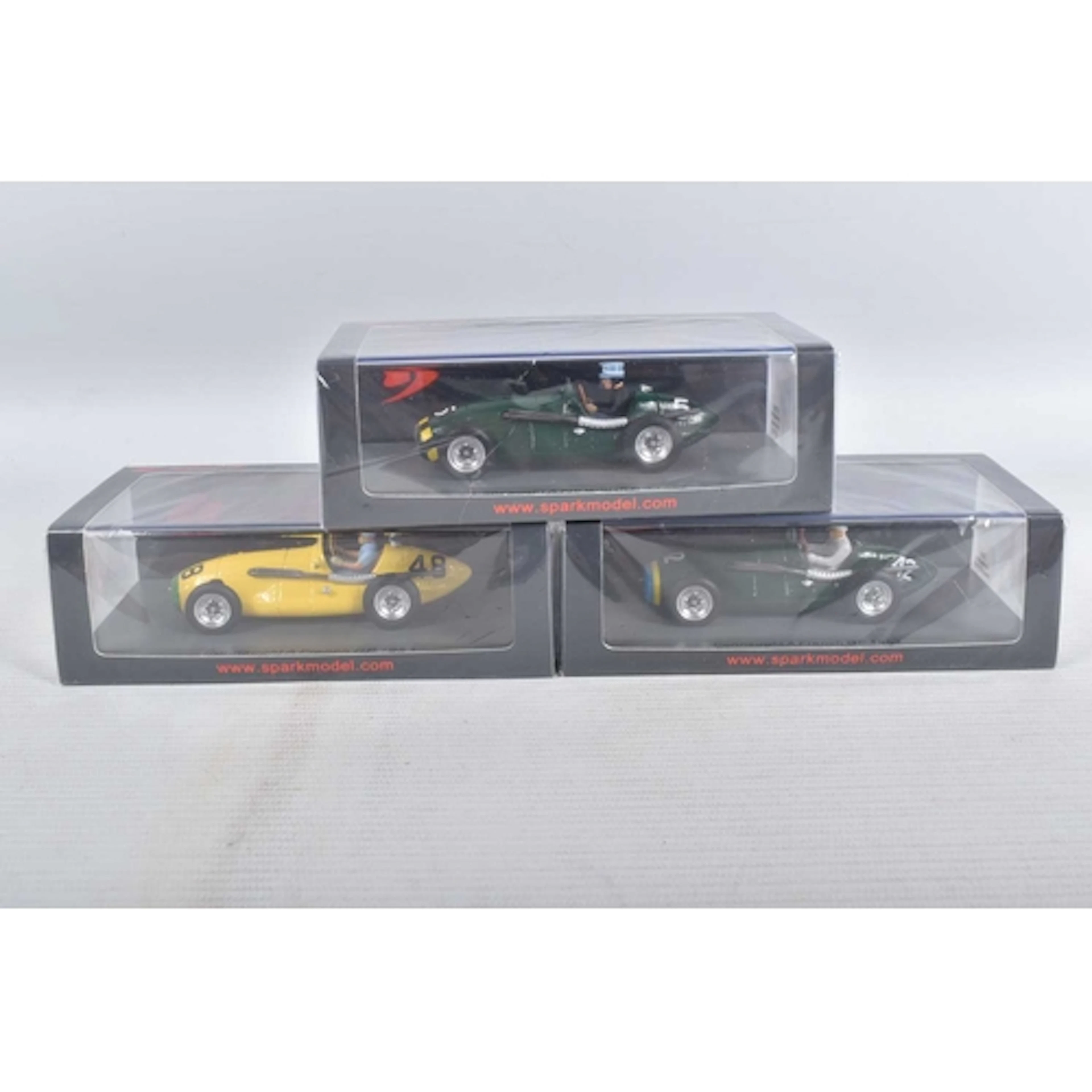 THREE BOXED SEALED MINIMAX SPARK MODEL VEHICLES, to include ...
