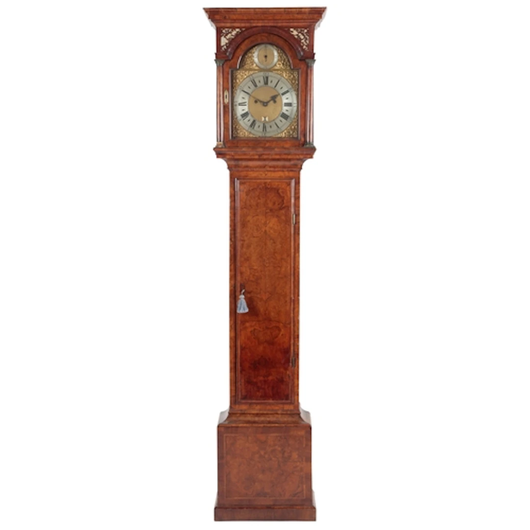 A walnut longcase clock by George Tyler, London, early 18th ...