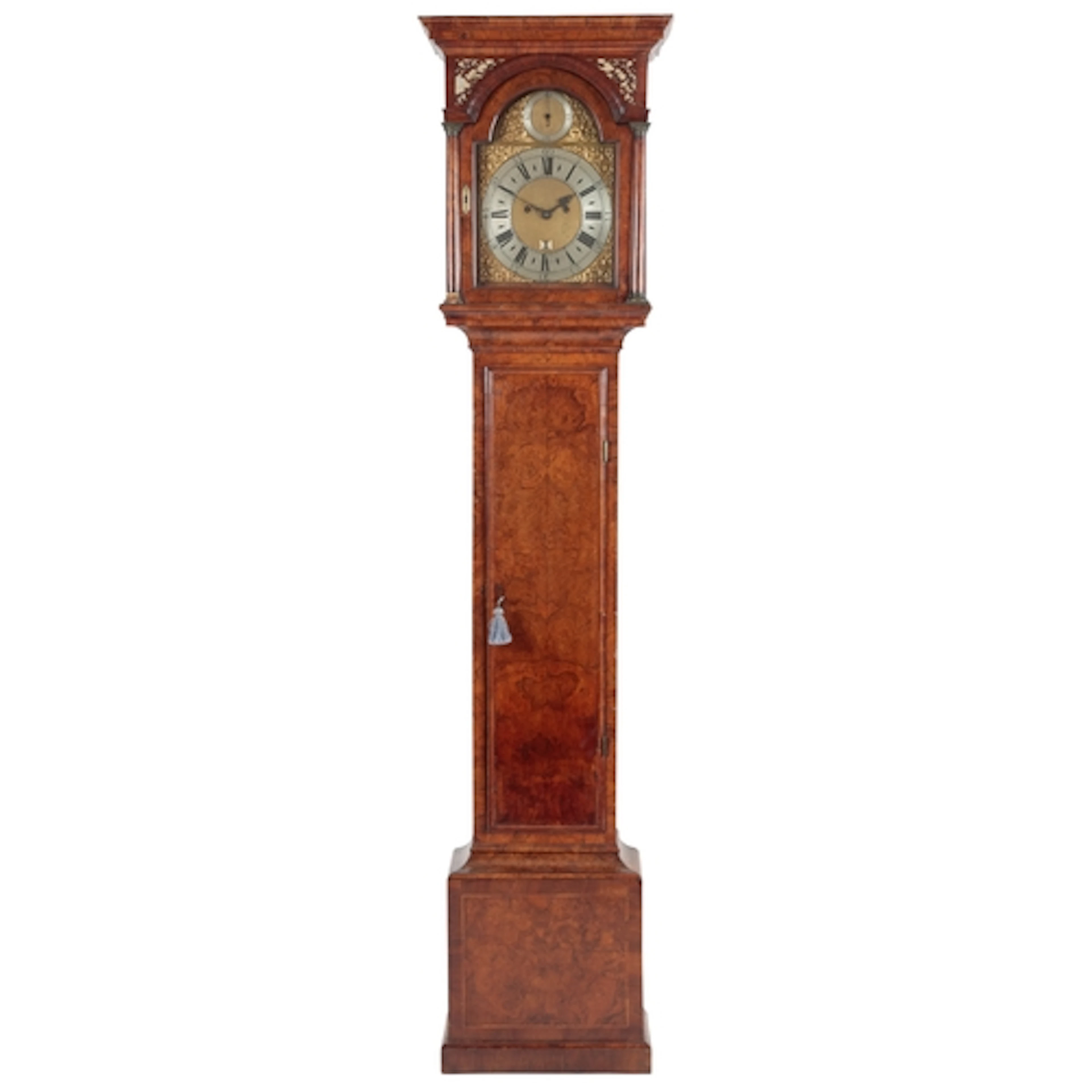 A walnut longcase clock by George Tyler, London, early 18th ...