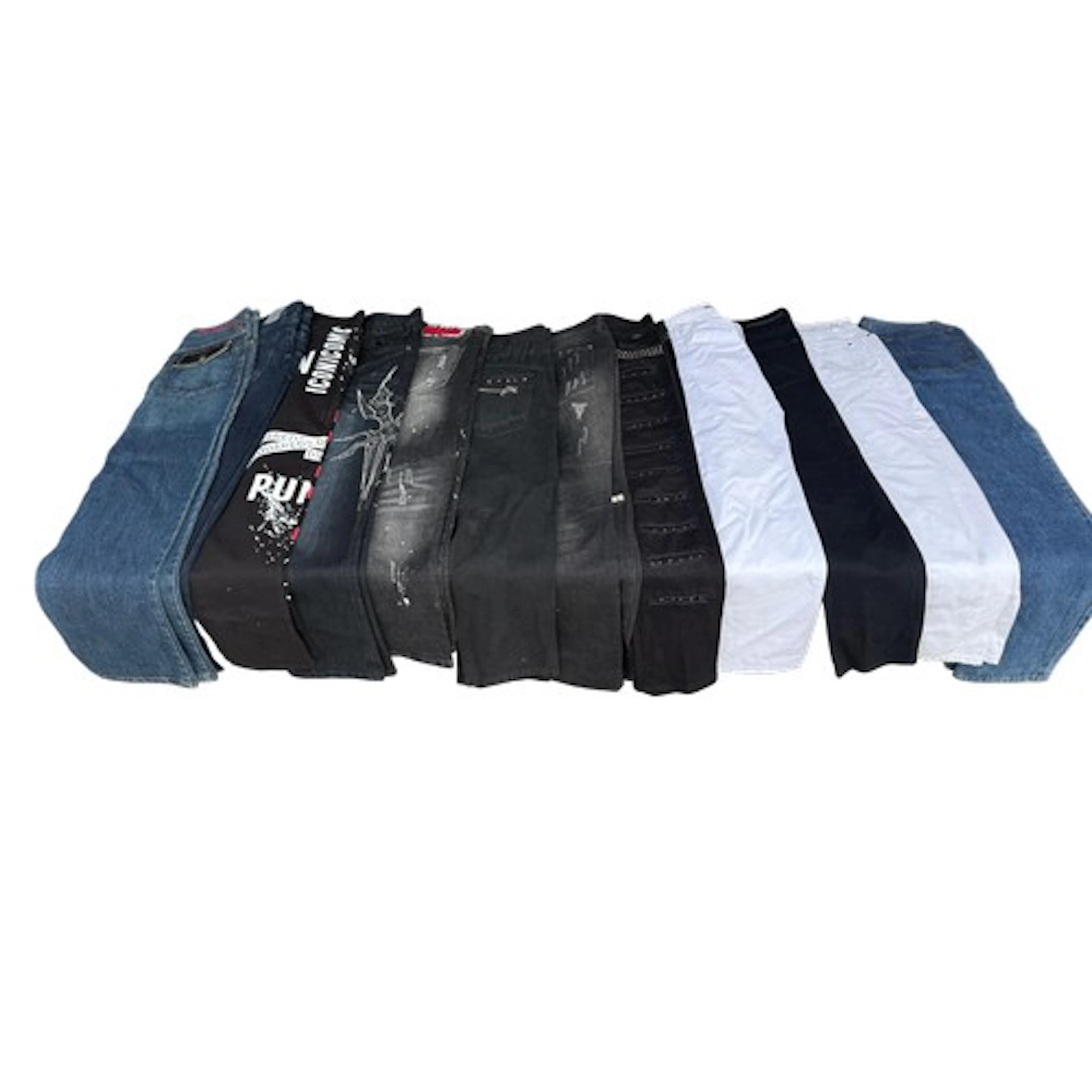 Twelve pairs of jeans to include Dsquared x 6, Bench, Cipo &...