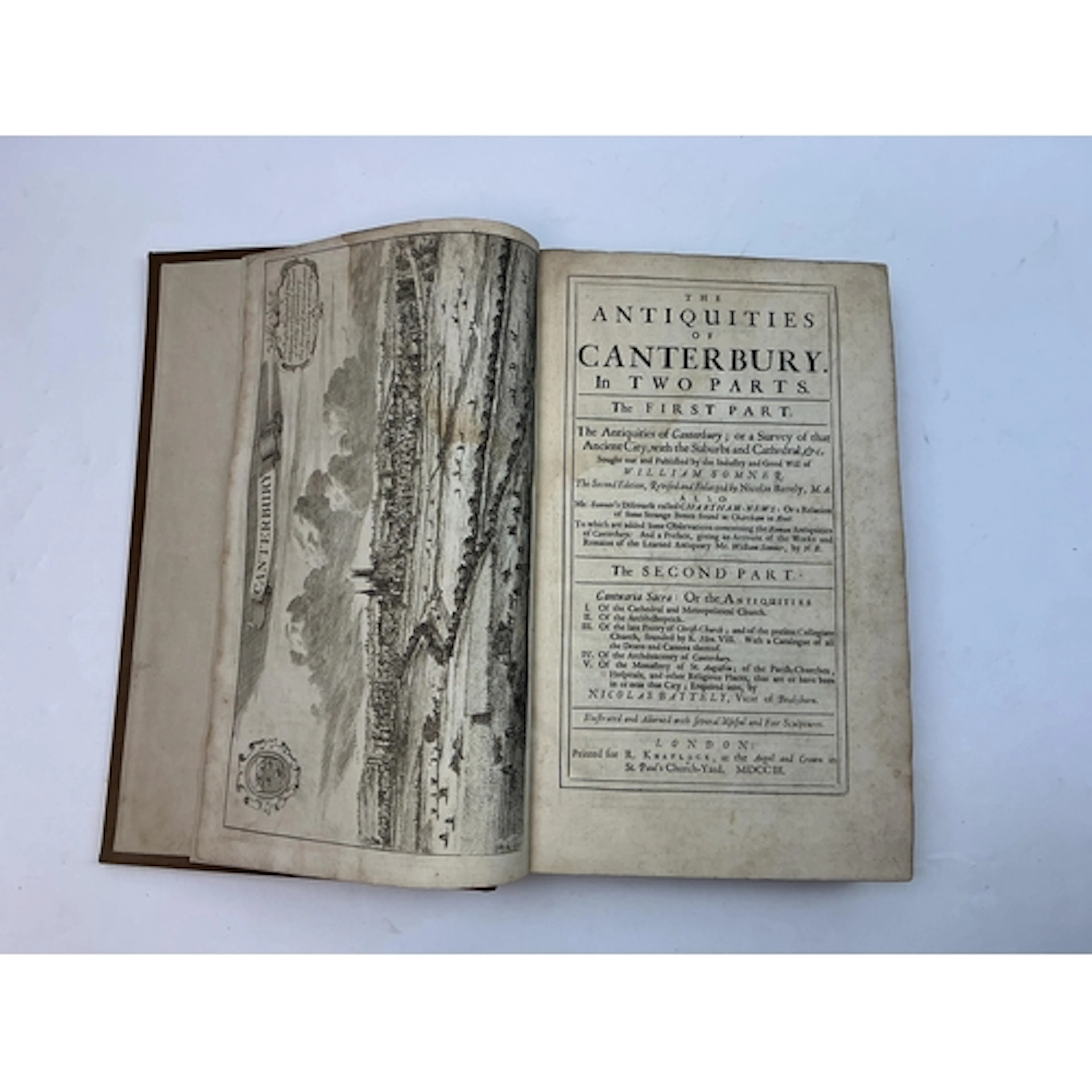 ° ° Somner, William - The Antiquities of Canterbury. Or a Su...