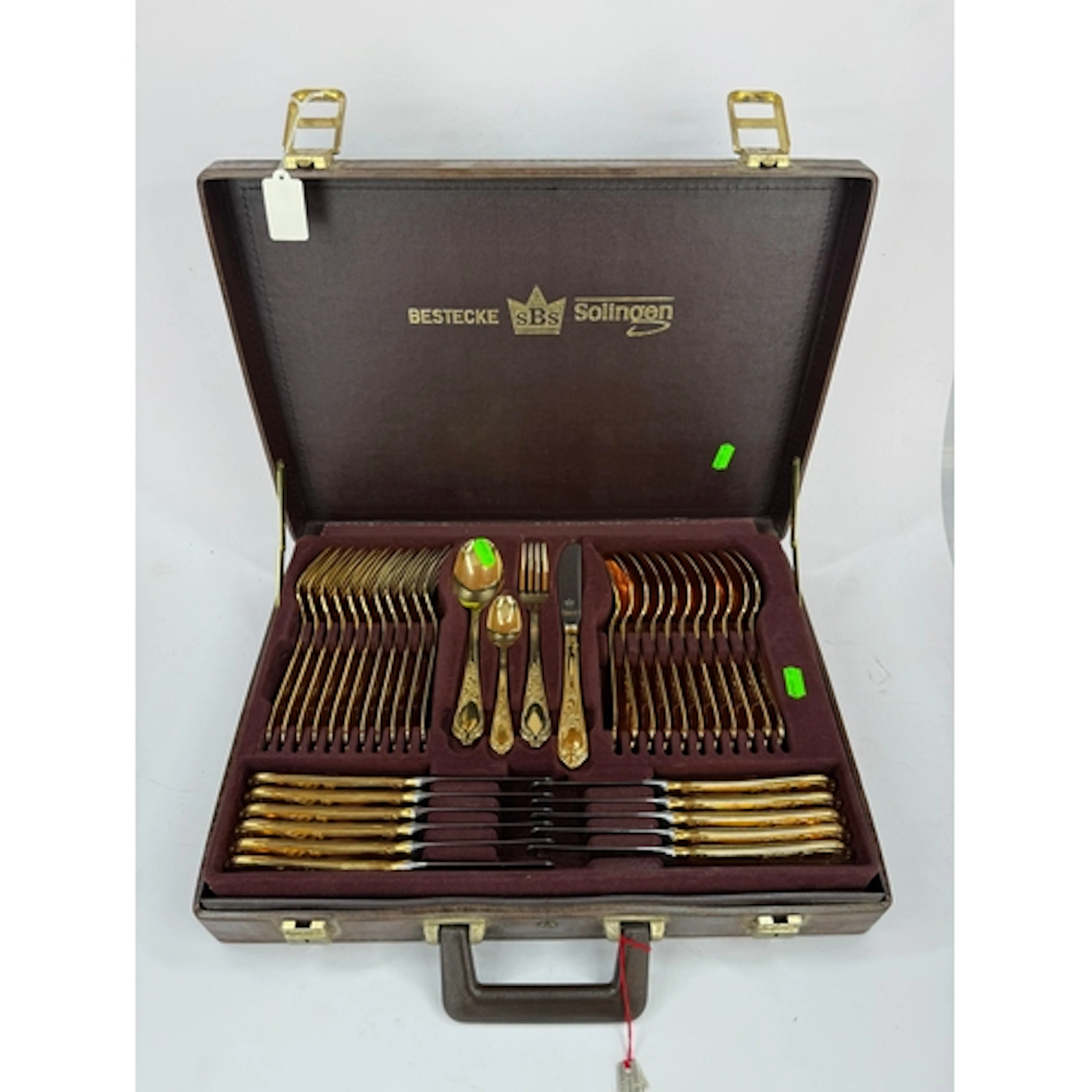 Metalware: a cased 70 piece set of 'Bestecke Solingen' (Soli...