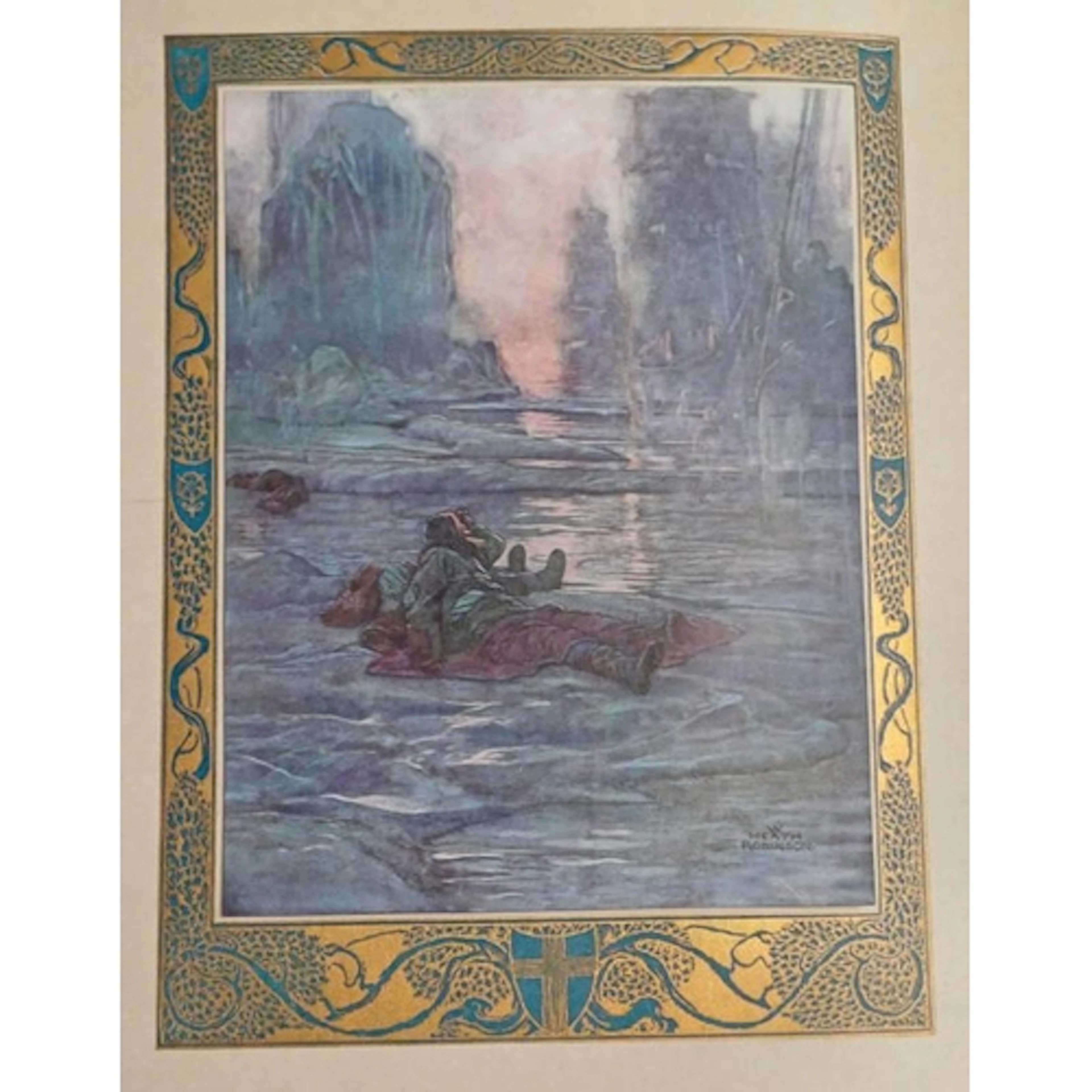 A SONG OF THE ENGLISH BY RUDYARD KIPLING, ILLUSTRATED BY W. ...