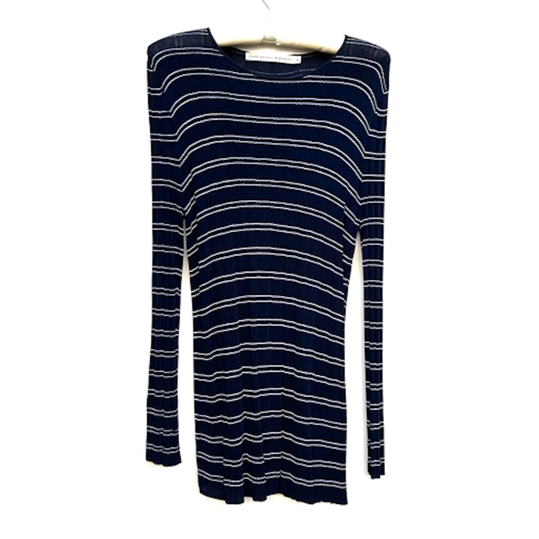 A Fenn Wright & Manson, navy and white striped top, size XL;...