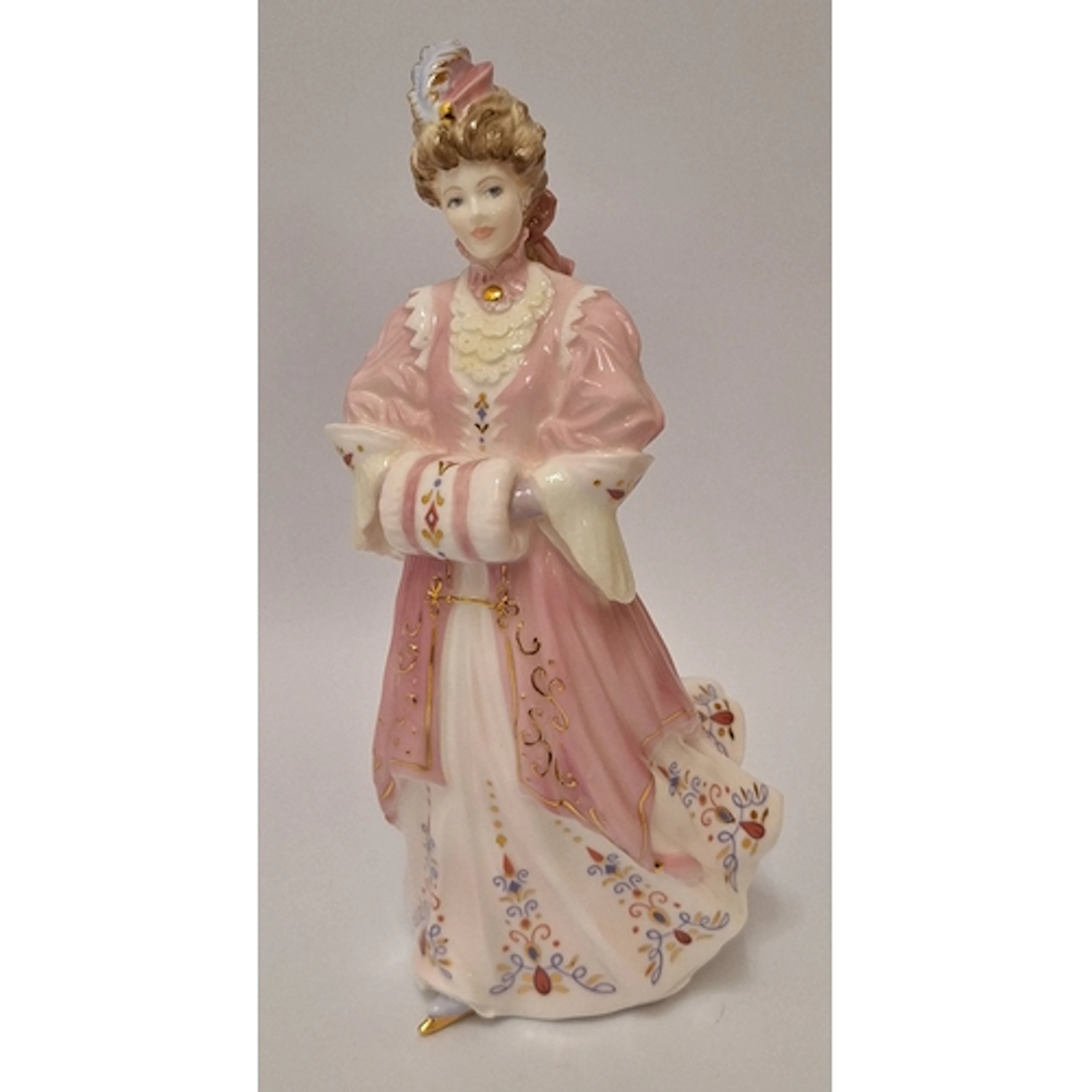 Coalport Figurine La Belle Epoque Series entitled 'Lady Harr...