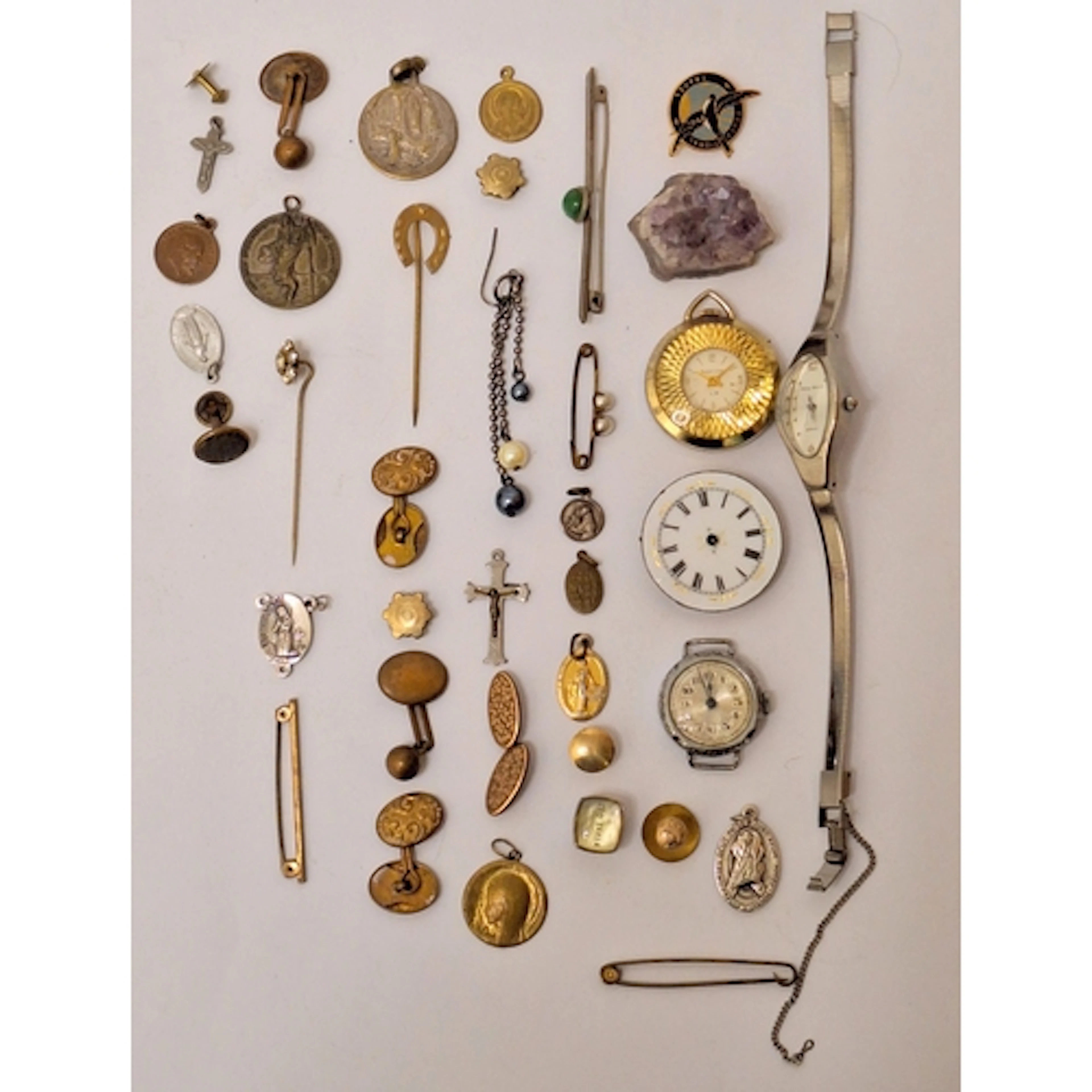 Ladies Philip Mercier Oval Quartz Wristwatch, gilt binatone ...