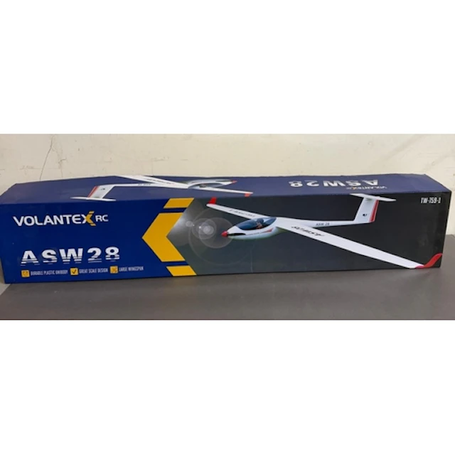A Volantex RC ASW 28 model plane TW-759-1 not built - parts...