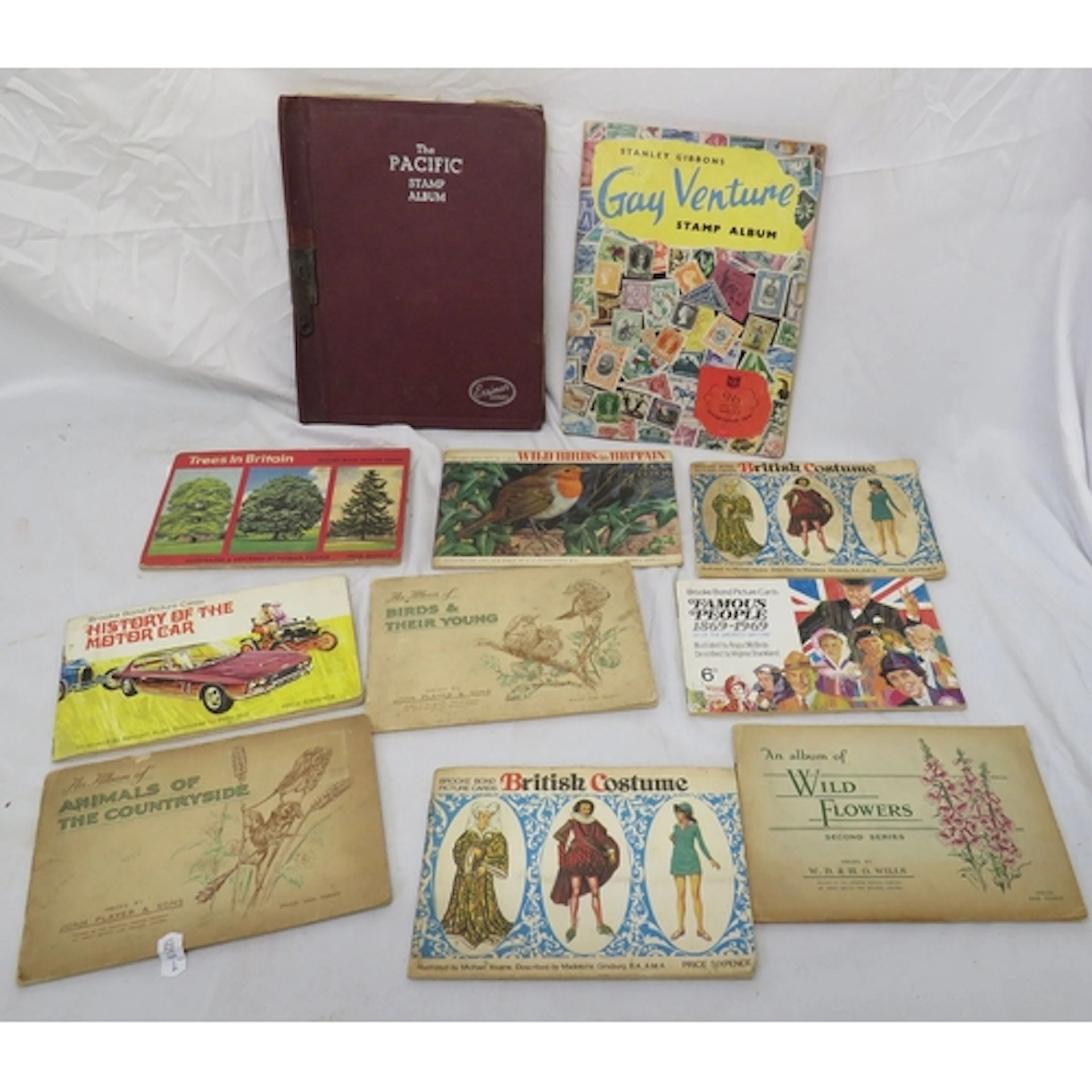 Stamps: Pacific Album Used World incl. Australia, New Zealan...
