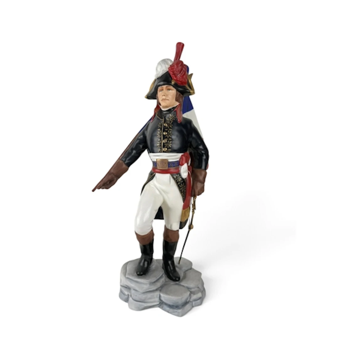 A MICHAEL SUTTY PORCELAIN FIGURE - GENERAL BONAPARTE 1798 Li...