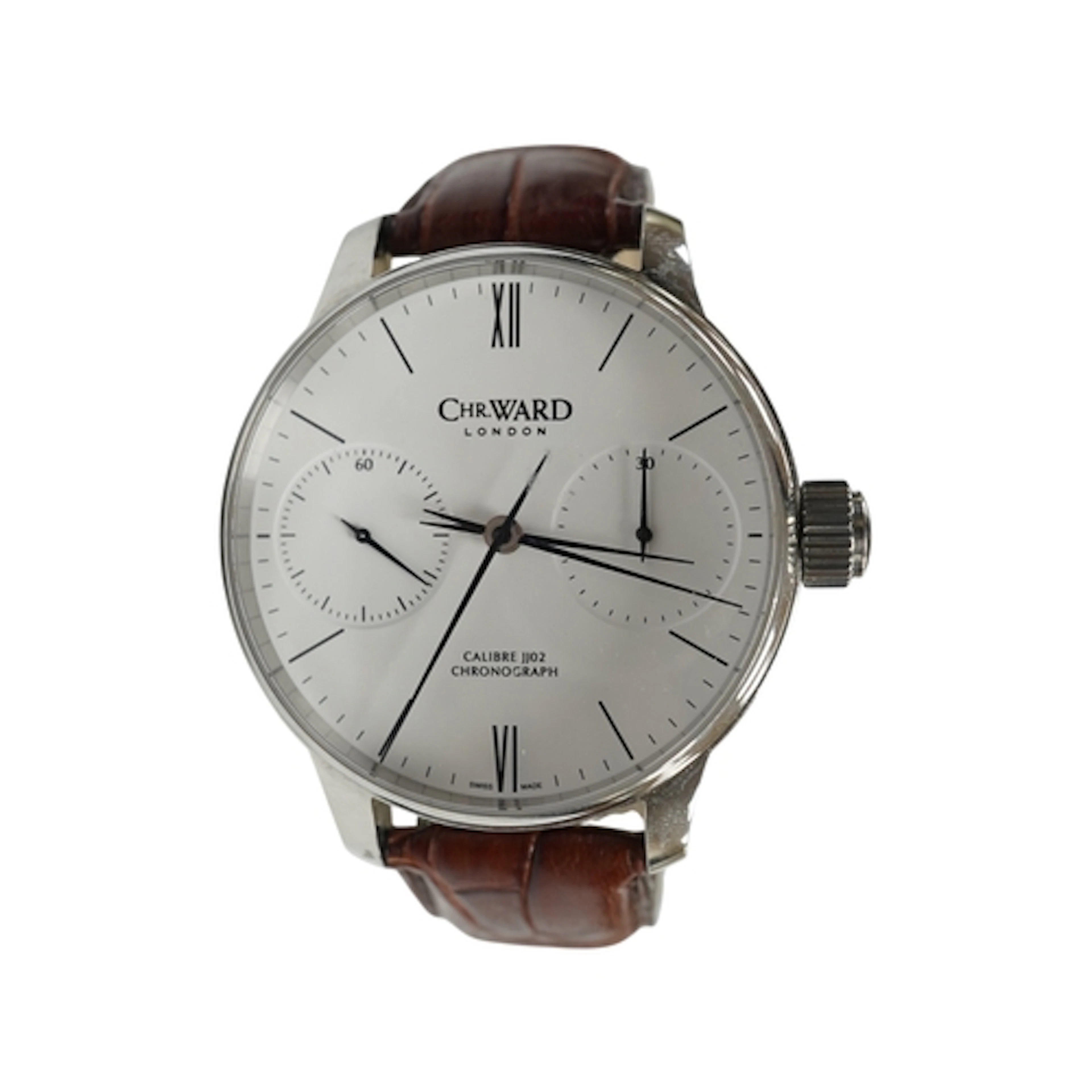 A gentleman's recent stainless steel Christopher Ward Calibr...