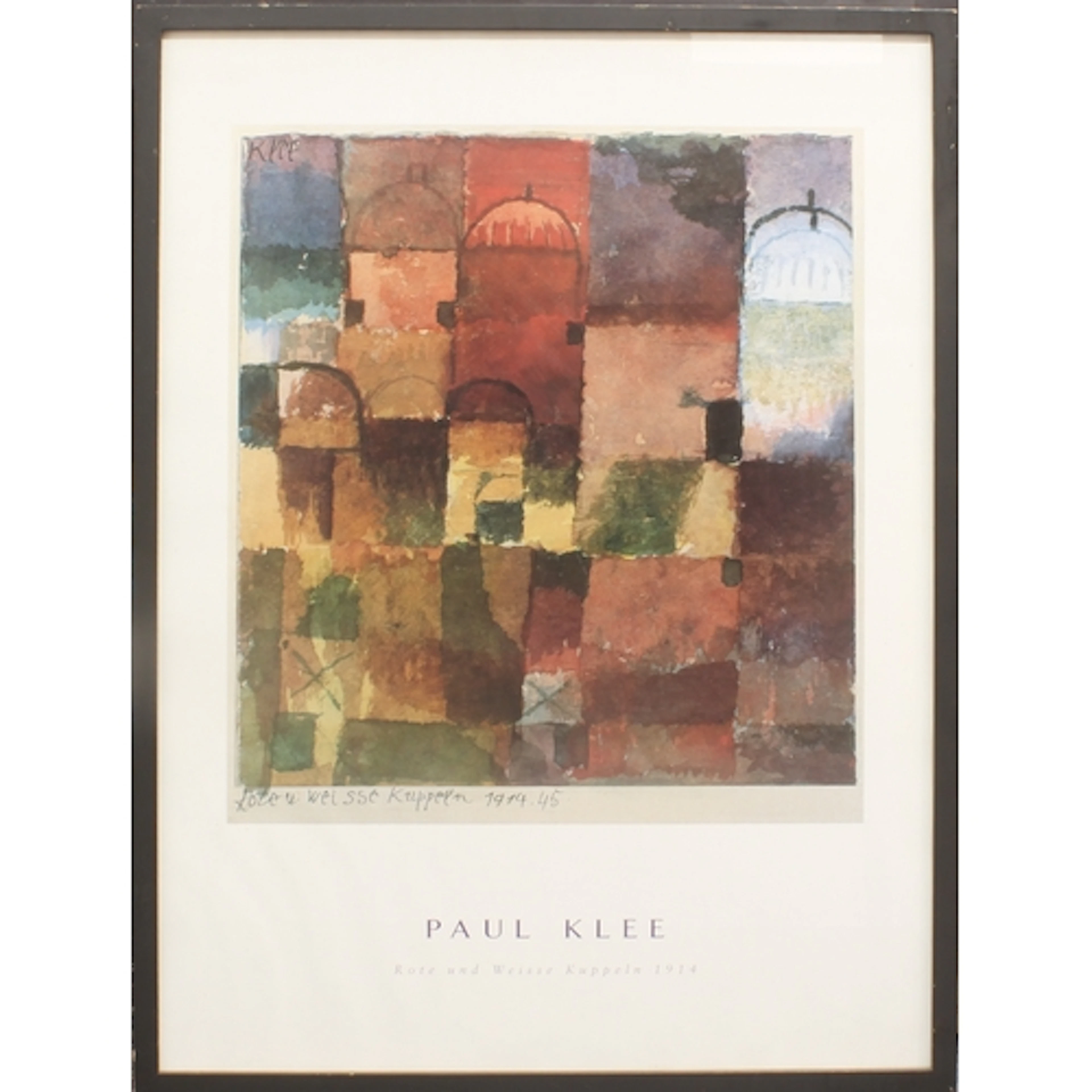 Two exhibition posters: 1. Paul Klee (German, 1879-1940) 'R...