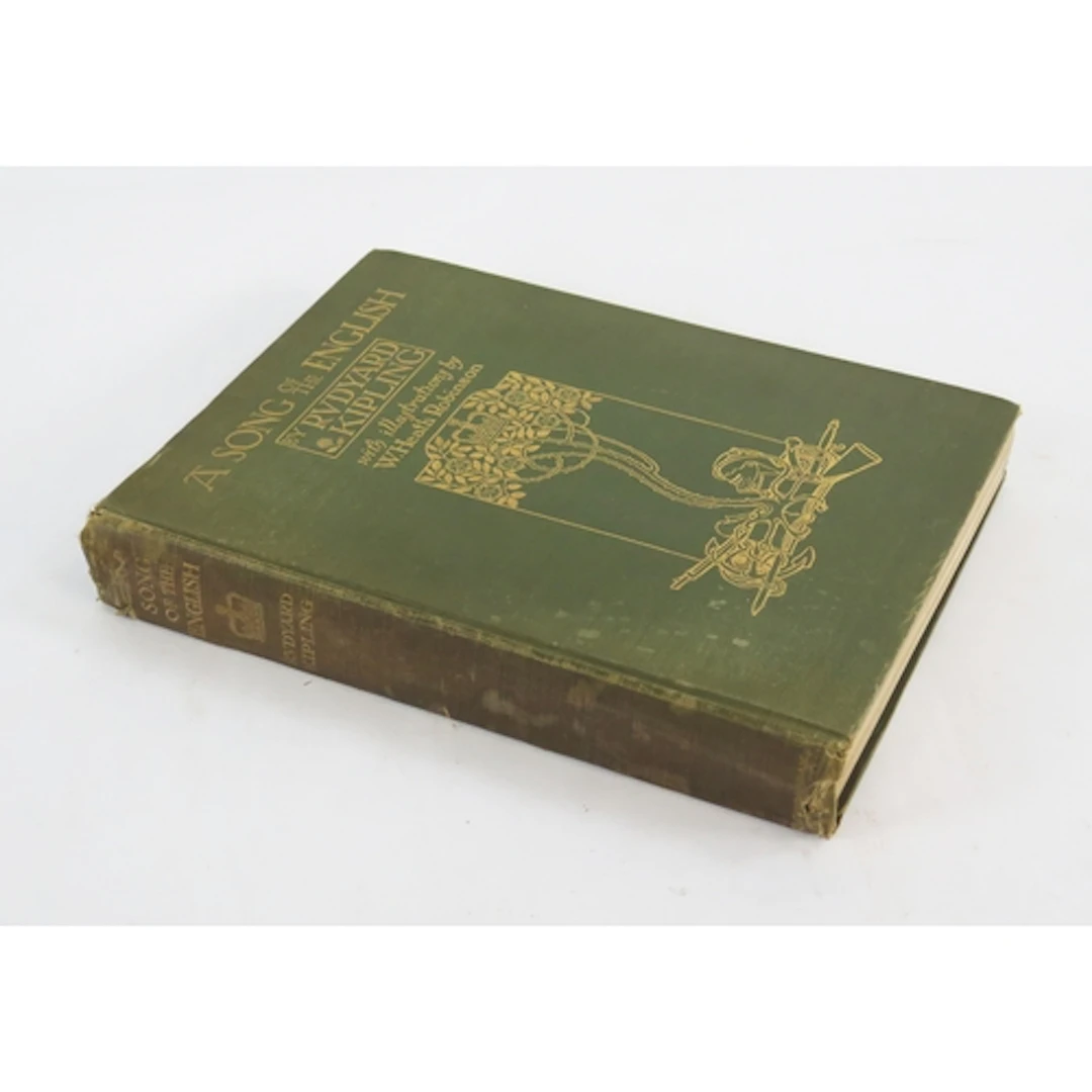 KIPLING, (Rudyard), A Song of the English. 4to Hodder & Stou...