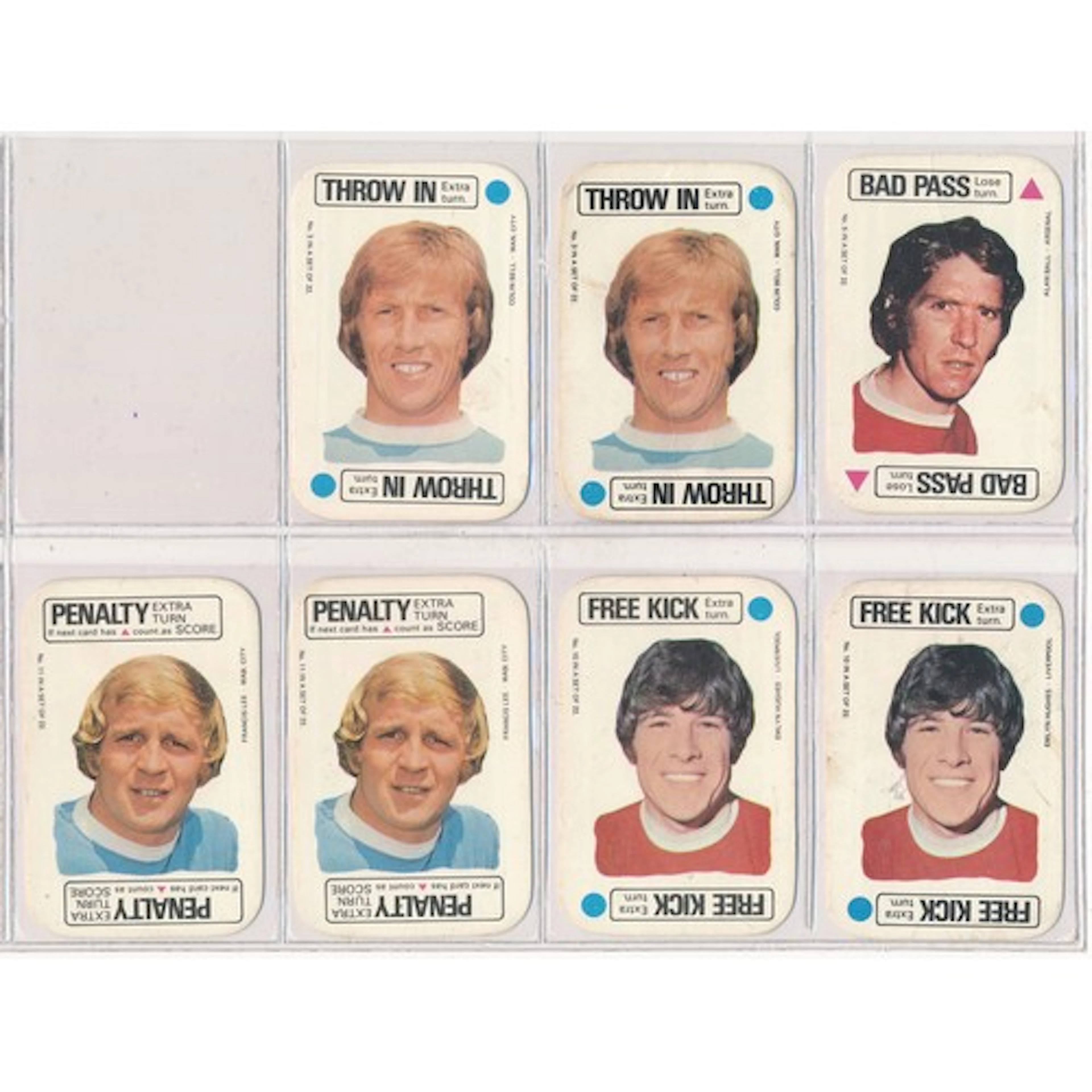Vintage football soccer cards, A&BC Gum All Sports cards of ...