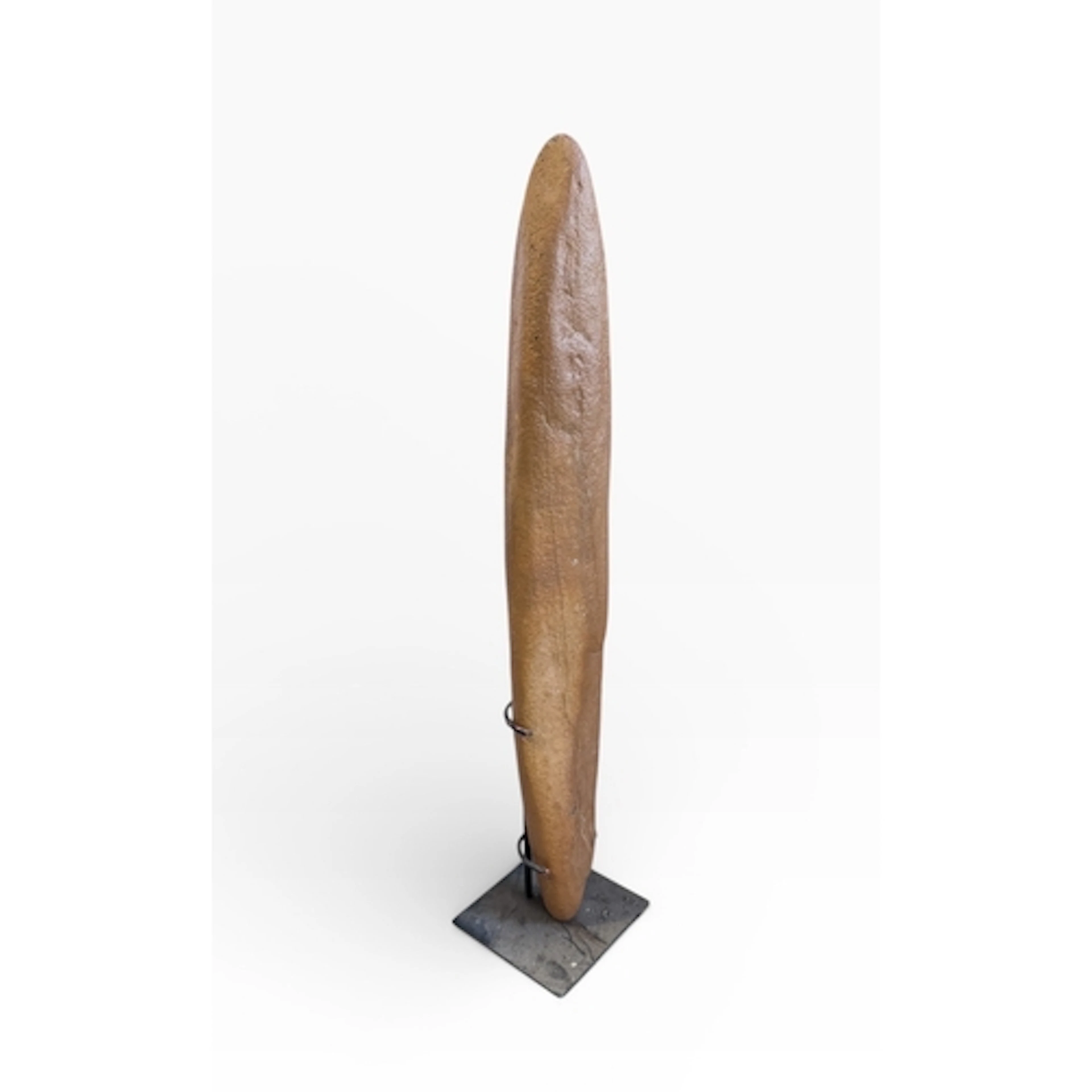 A SAHARAN DESERT SAND BLASTED STONE 90cm L With stand....