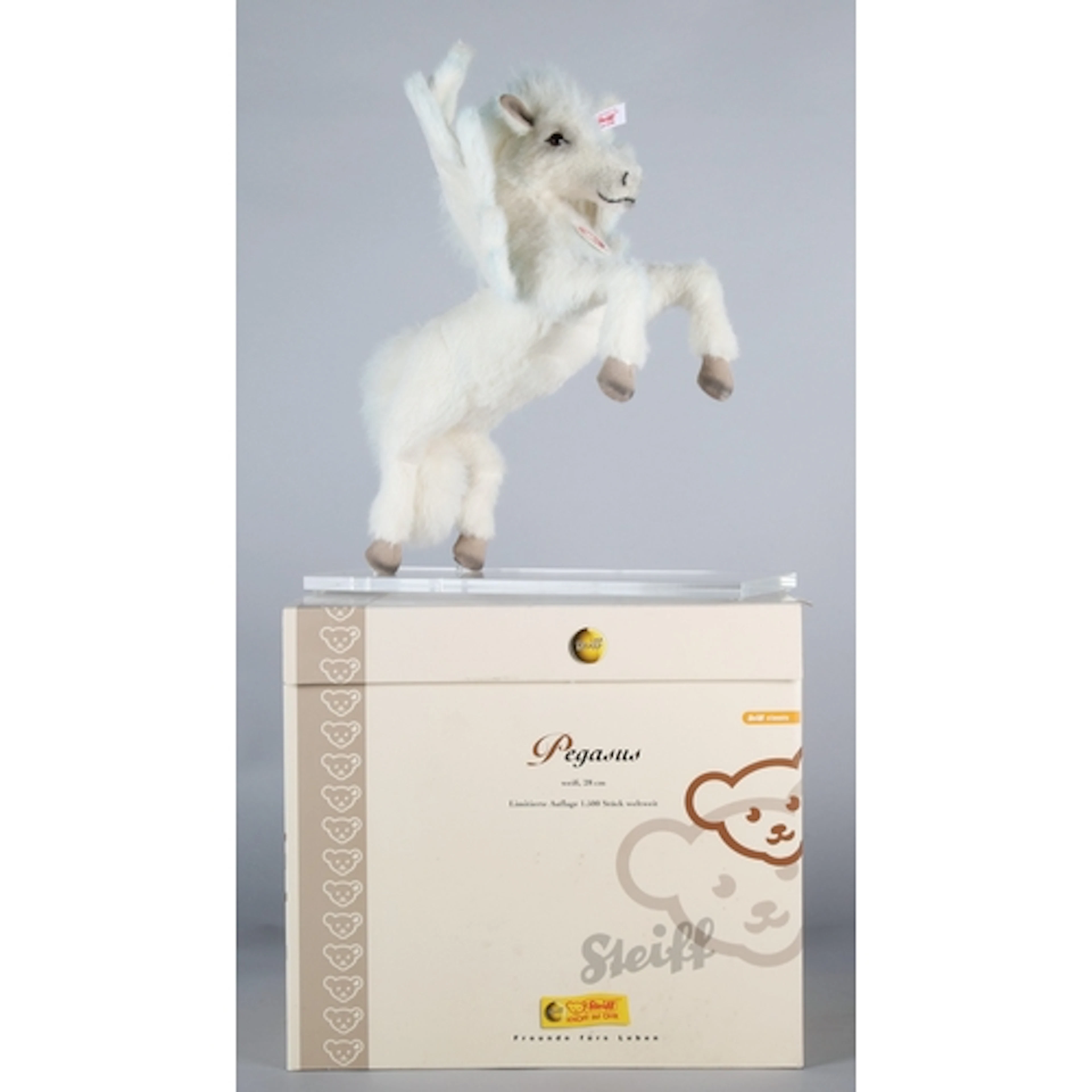 Steiff toy "Pegasus" boxed.