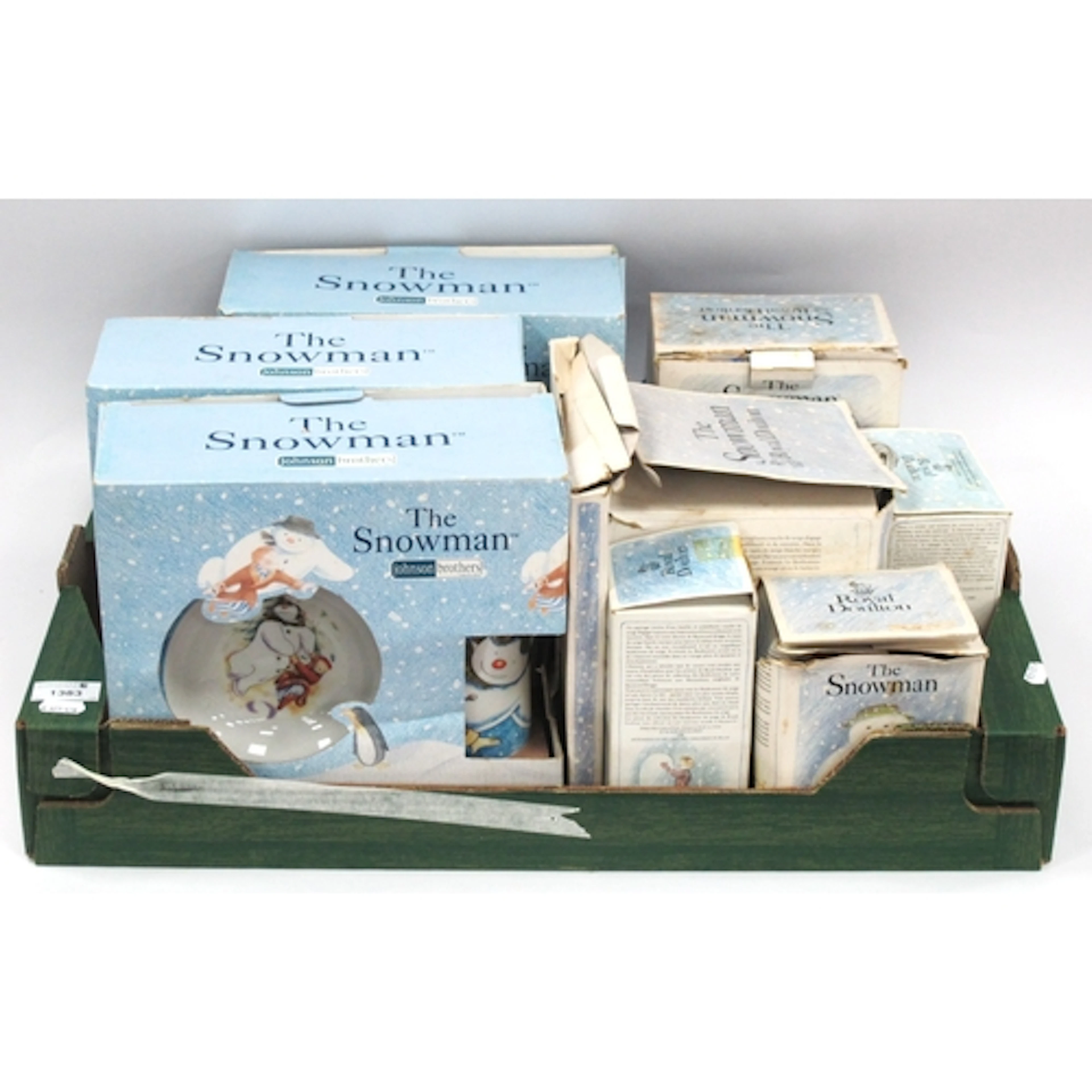 Royal Doulton The Snowman Ceramics to include a mug, bowls a...